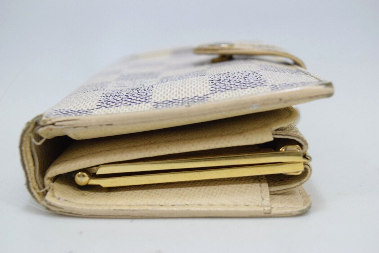 Louis Vuitton Louis Vuitton Portefeuille Viennois Wallet Azur N61676 Size ONE SIZE - 4 Thumbnail