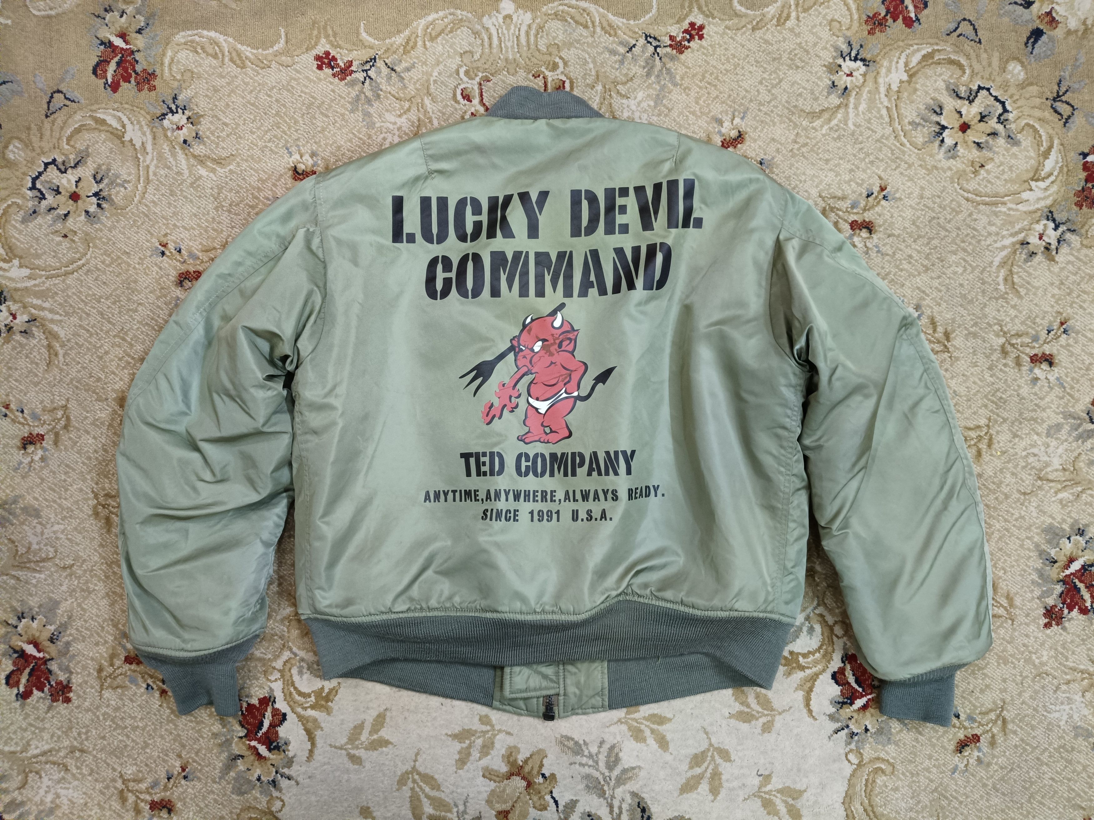 Tedman Ted Company Us Air Force Bomber Jacket Size US XXS / EU 40 - 6 Thumbnail