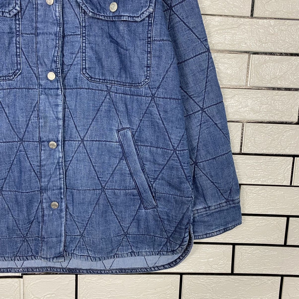 Japanese Brand Vintage Shirt Denim Jacket Gap Size US M / EU 48-50 / 2 - 6 Thumbnail