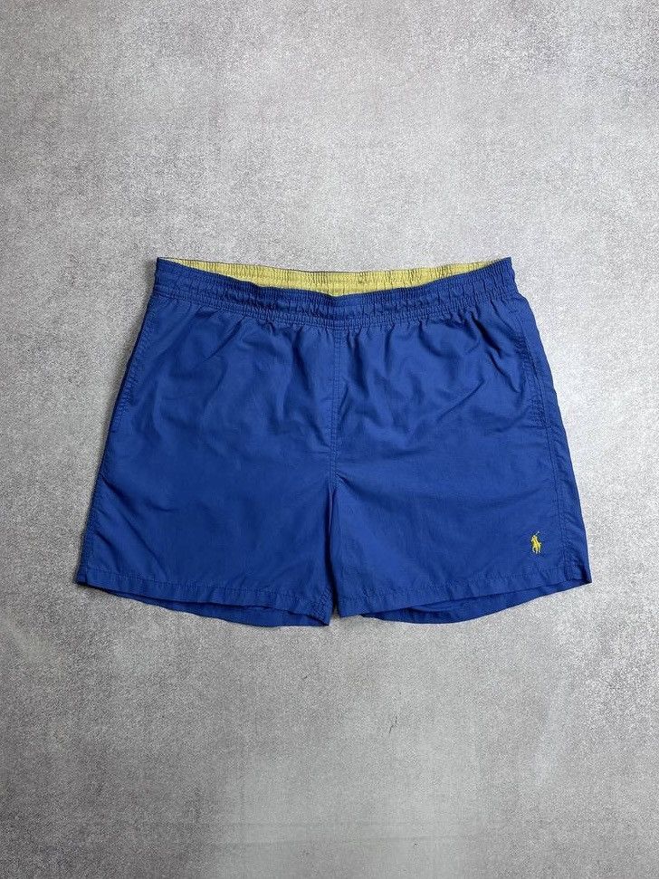 Polo Ralph Lauren Vintage Polo Ralph Lauren RRL Nylon Swimwear Shorts Y2K L Size US 34 / EU 50 - 1 Thumbnail