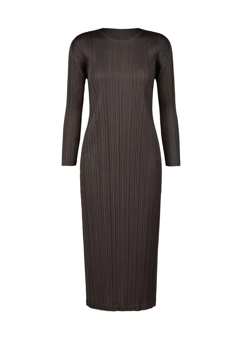 Issey Miyake Issey Miyake size:2 Black-brown dress Size XS / US 0-2 / IT 36-38 - 1 Thumbnail