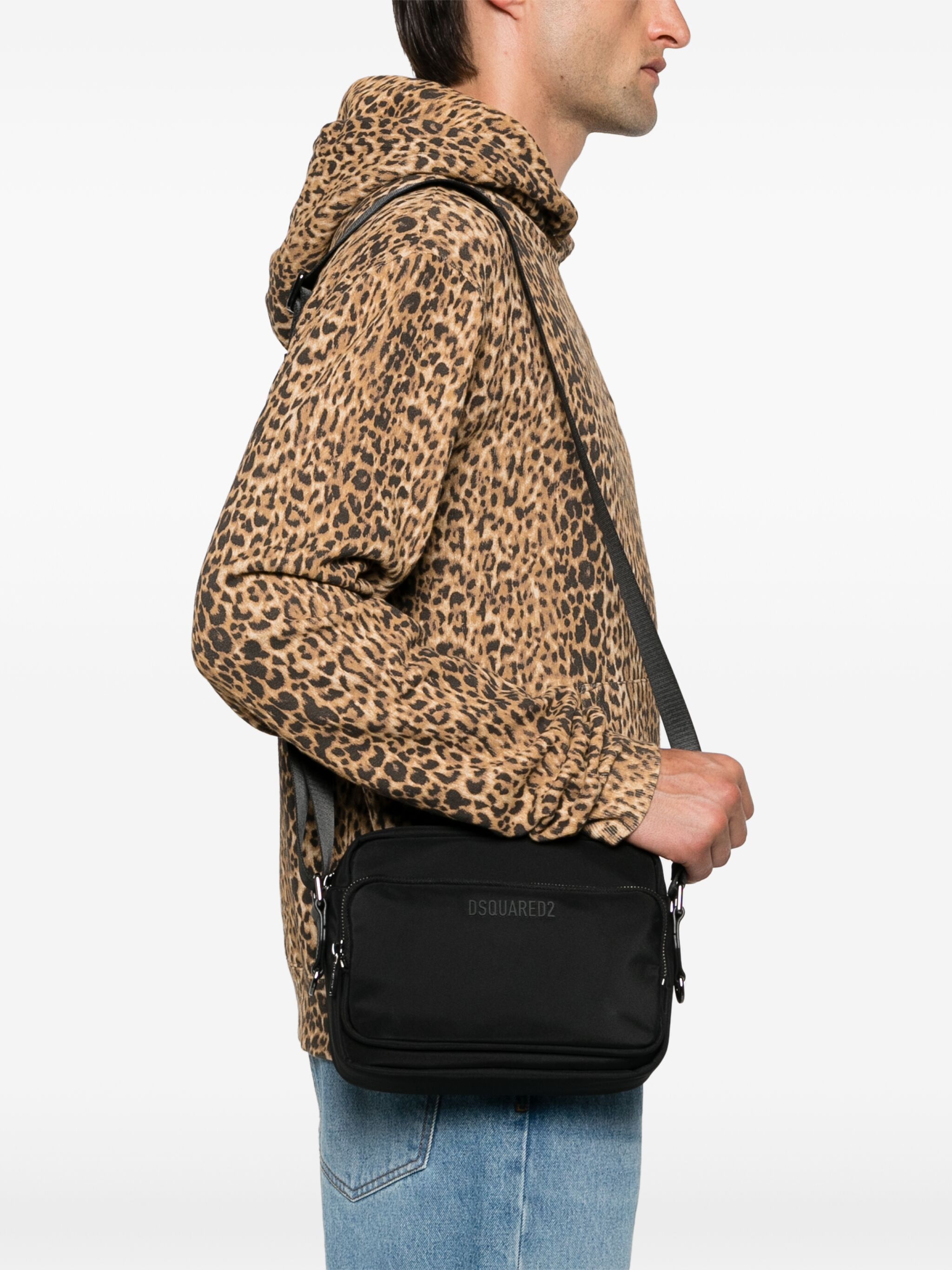 Dsquared2 o1s22i1n1124 Size: OS / Urban Crossbody Bag in Black Size ONE SIZE - 2 Thumbnail