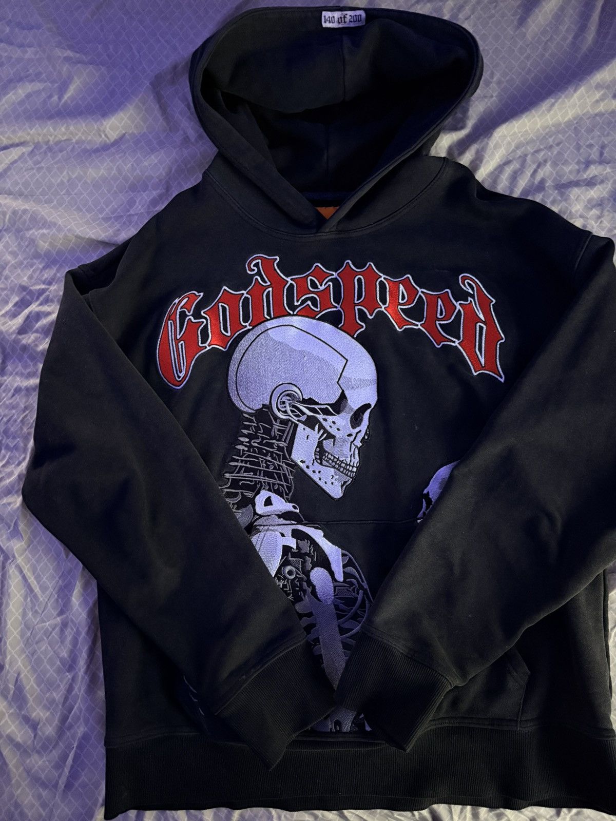 Godspeed Godspeed Mankind vs Ai Embroidered Hoodie Size US S / EU 44-46 / 1 - 1 Thumbnail
