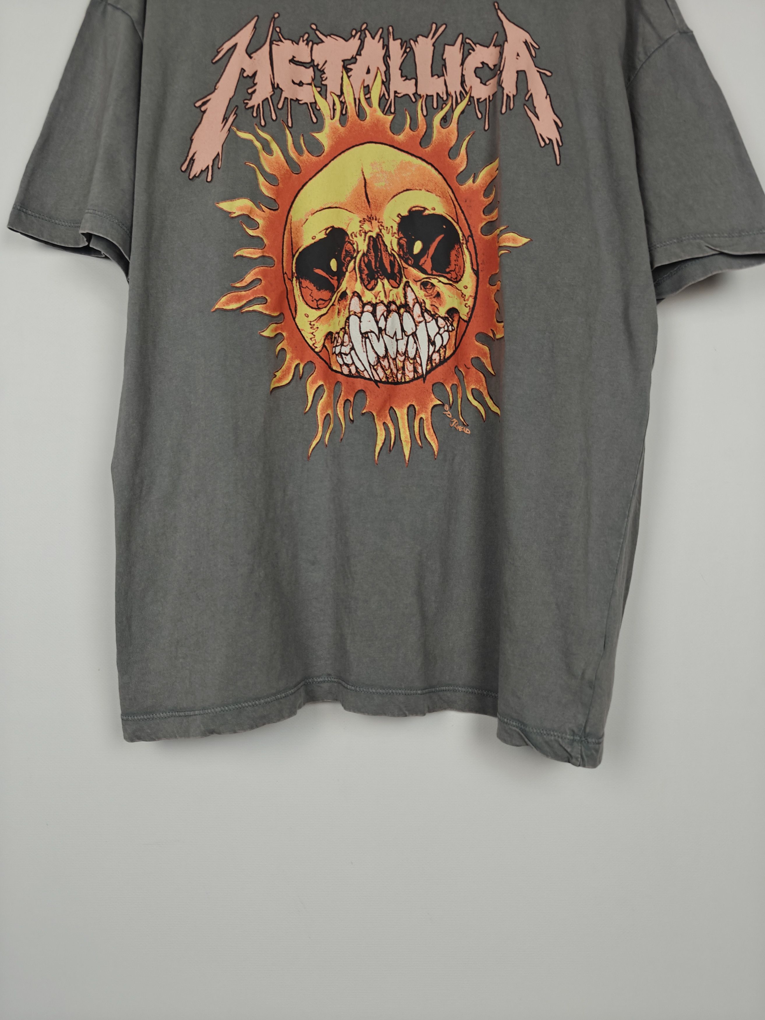 Metallica Metallica T-Shirt Rock Band Tee Merch Sun Skull L Size US L / EU 52-54 / 3 - 3 Thumbnail