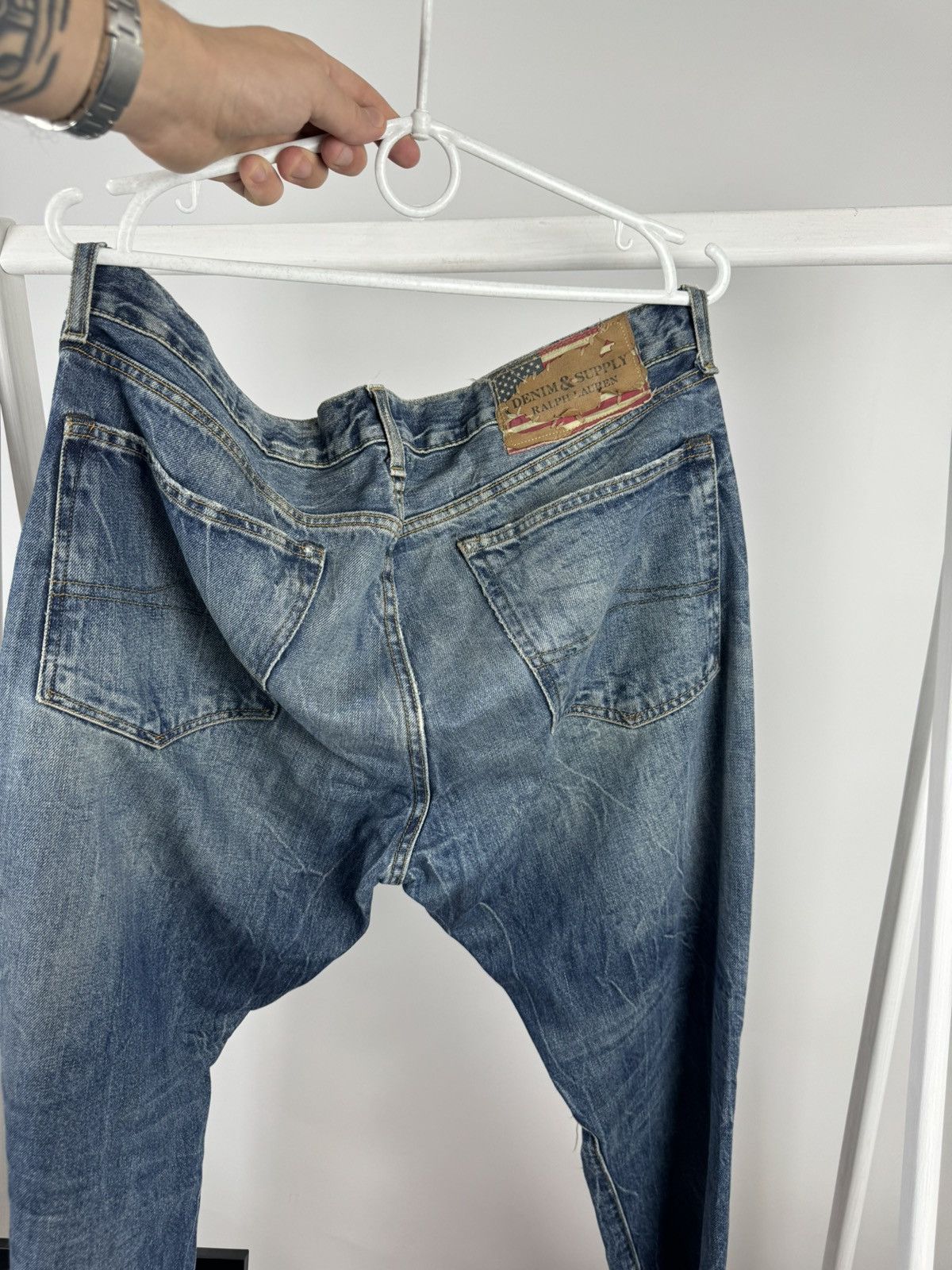 Denim & Supply Ralph Lauren Vintage Denim Supply X Polo Ralph Lauren custom made jeans Size US 34 / EU 50 - 1 Thumbnail