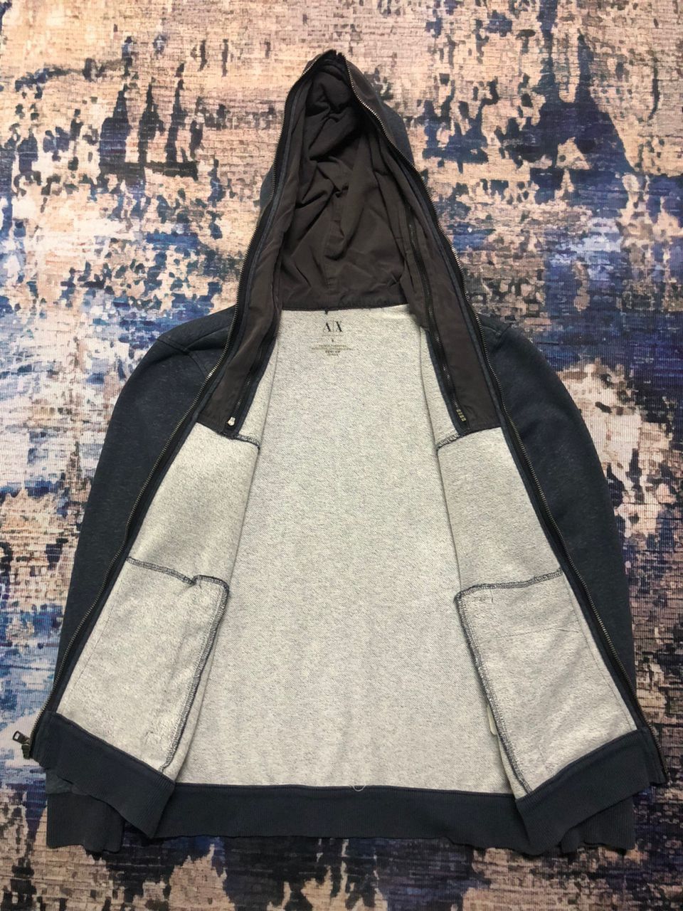 Armani Exchange Sick Y2K Armani Exchange Full Zip Hoodie Rare Size US S / EU 44-46 / 1 - 4 Thumbnail