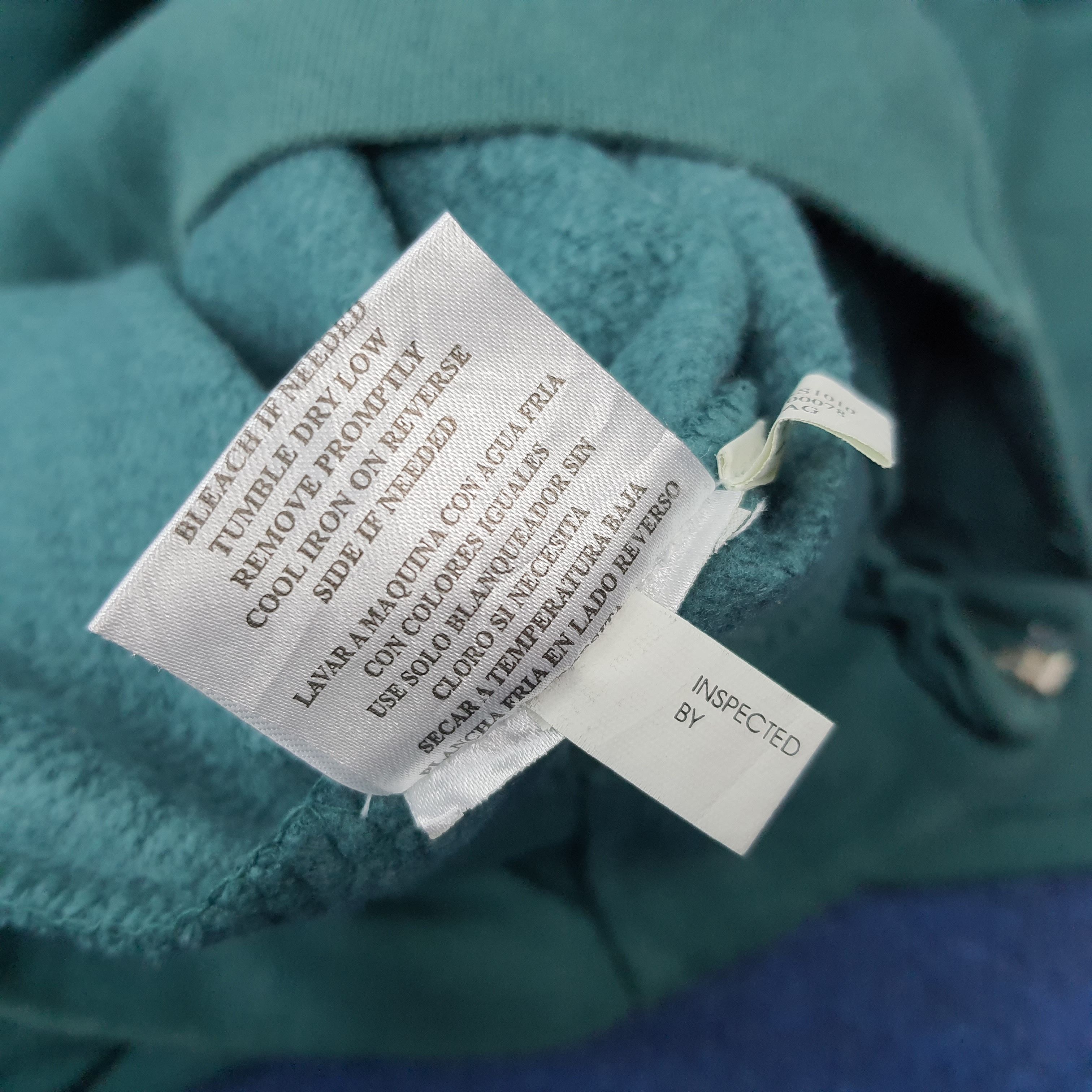 NFL Vintage NFL Eagles Sports Team Zipper Hoodie C270N13 Size US L / EU 52-54 / 3 - 9 Thumbnail