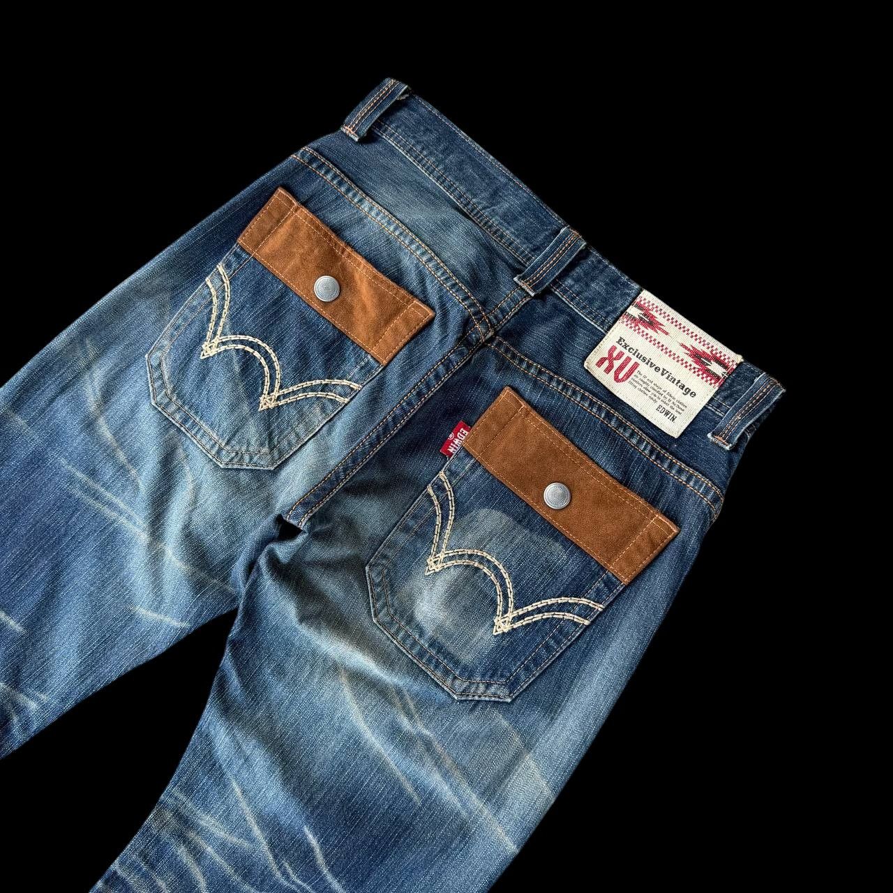 Edwin Archival Edwin Japan Distressed Exc.Vintage XU Multi-Pocket Size US 32 / EU 48 - 12 Thumbnail