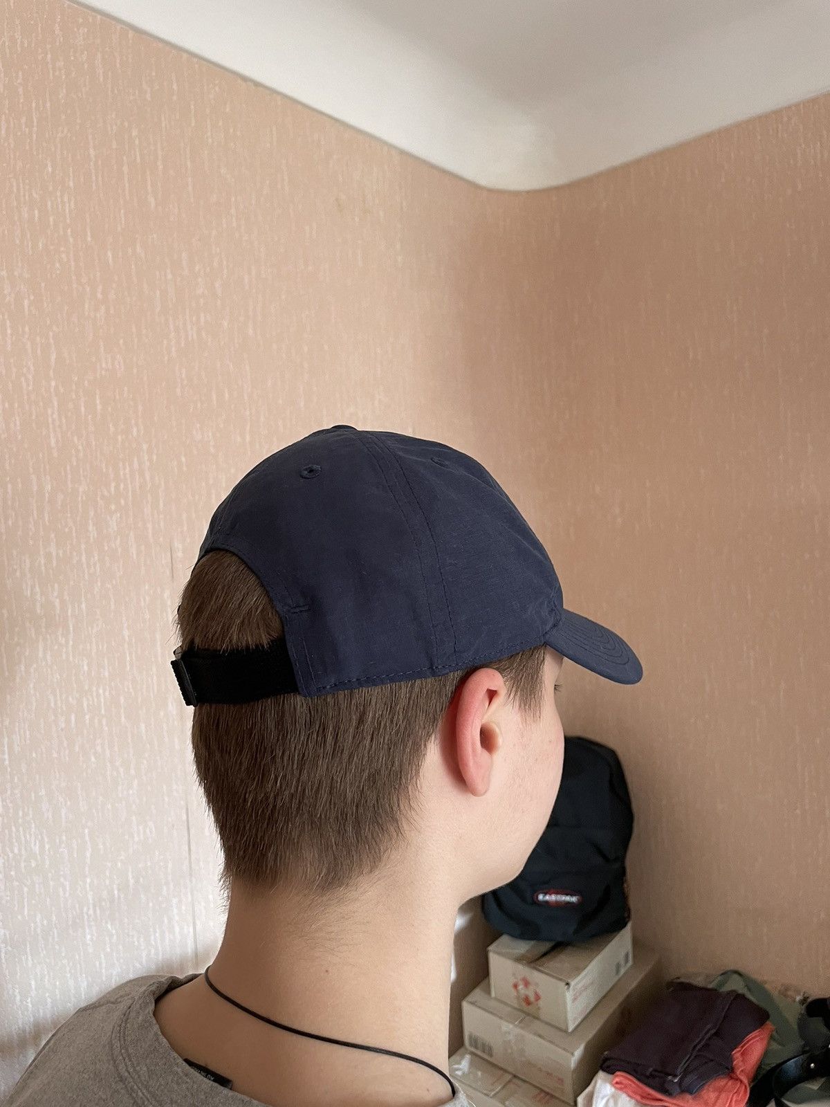 Nike × Vintage Vintage Nike Metal Swoosh Cap Size ONE SIZE - 3 Thumbnail