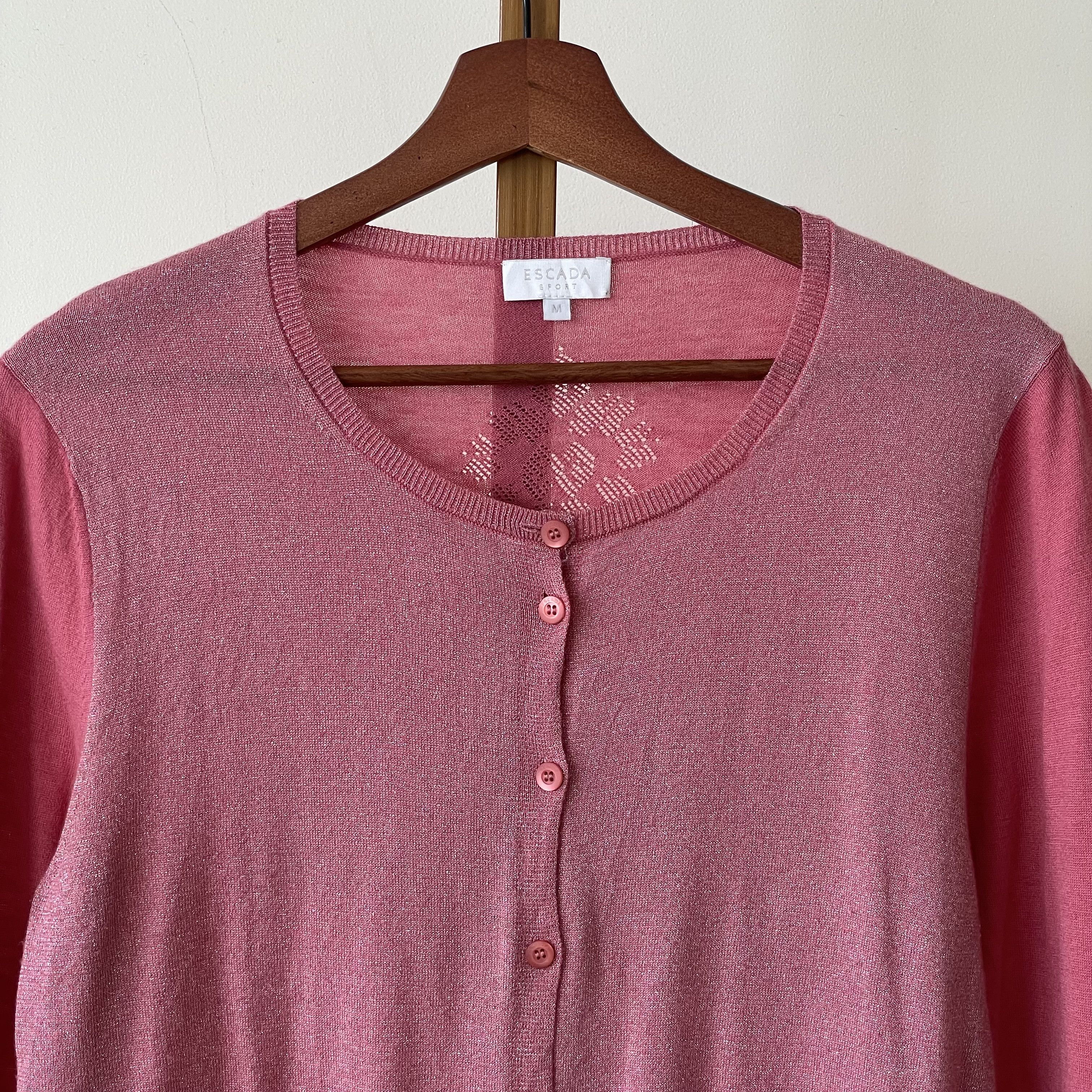 Escada Vintage Escada Cardigan Size S / US 4 / IT 40 - 2 Thumbnail