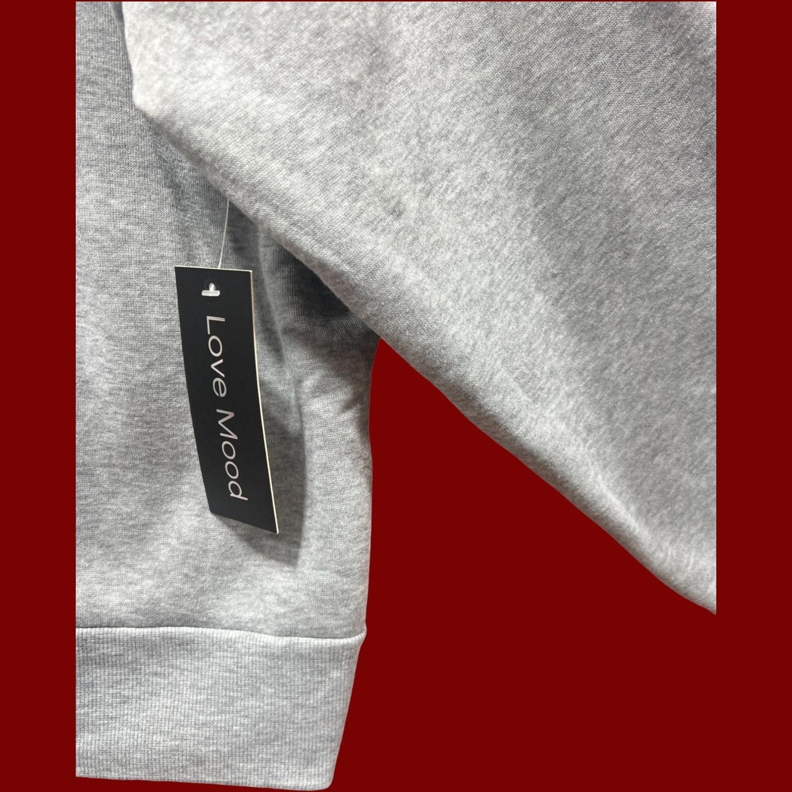 Other Love Mood - Unisex Long Sleeve Sweatshirt With Kangaroo Pock Size US XL / EU 56 / 4 - 10 Thumbnail