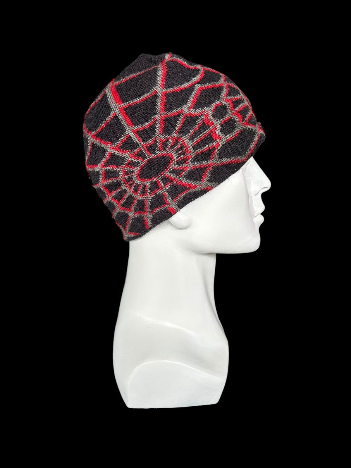 Japanese Brand × Kapital × Vintage 🕷️Spider Rare Design Beanie Hats snowcap 🕸️🕷️🕷️ Size ONE SIZE - 2 Thumbnail