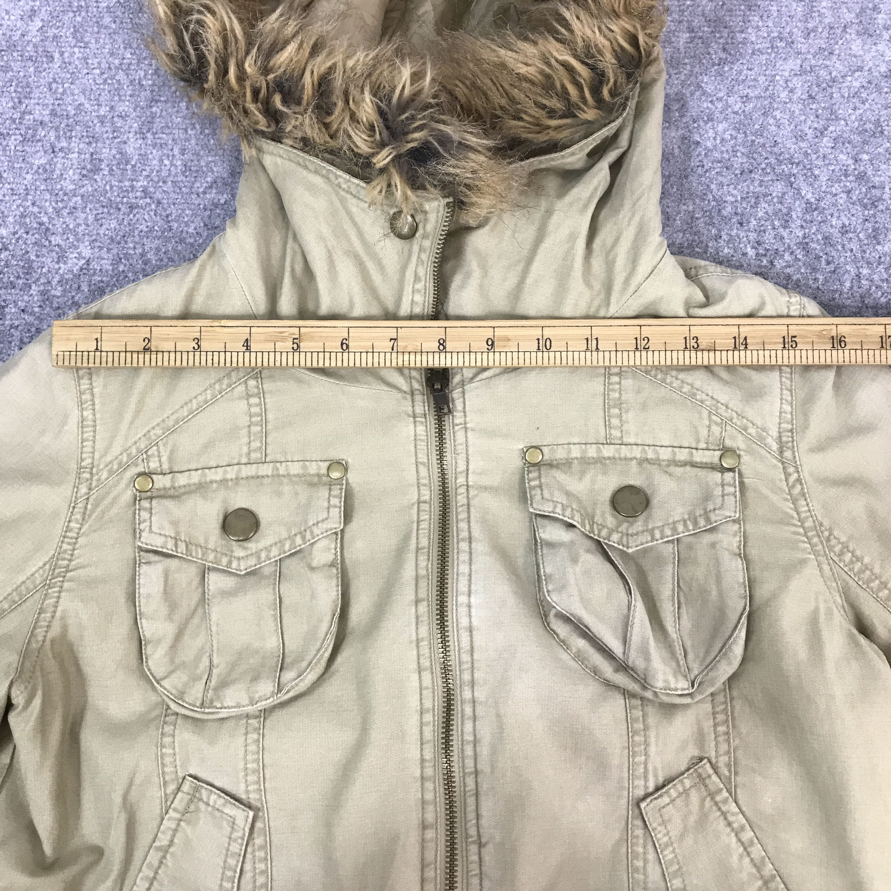 Japanese Brand Vtg Japanese brand fur hoodie M-II jacket K61B18 Size US L / EU 52-54 / 3 - 8 Thumbnail
