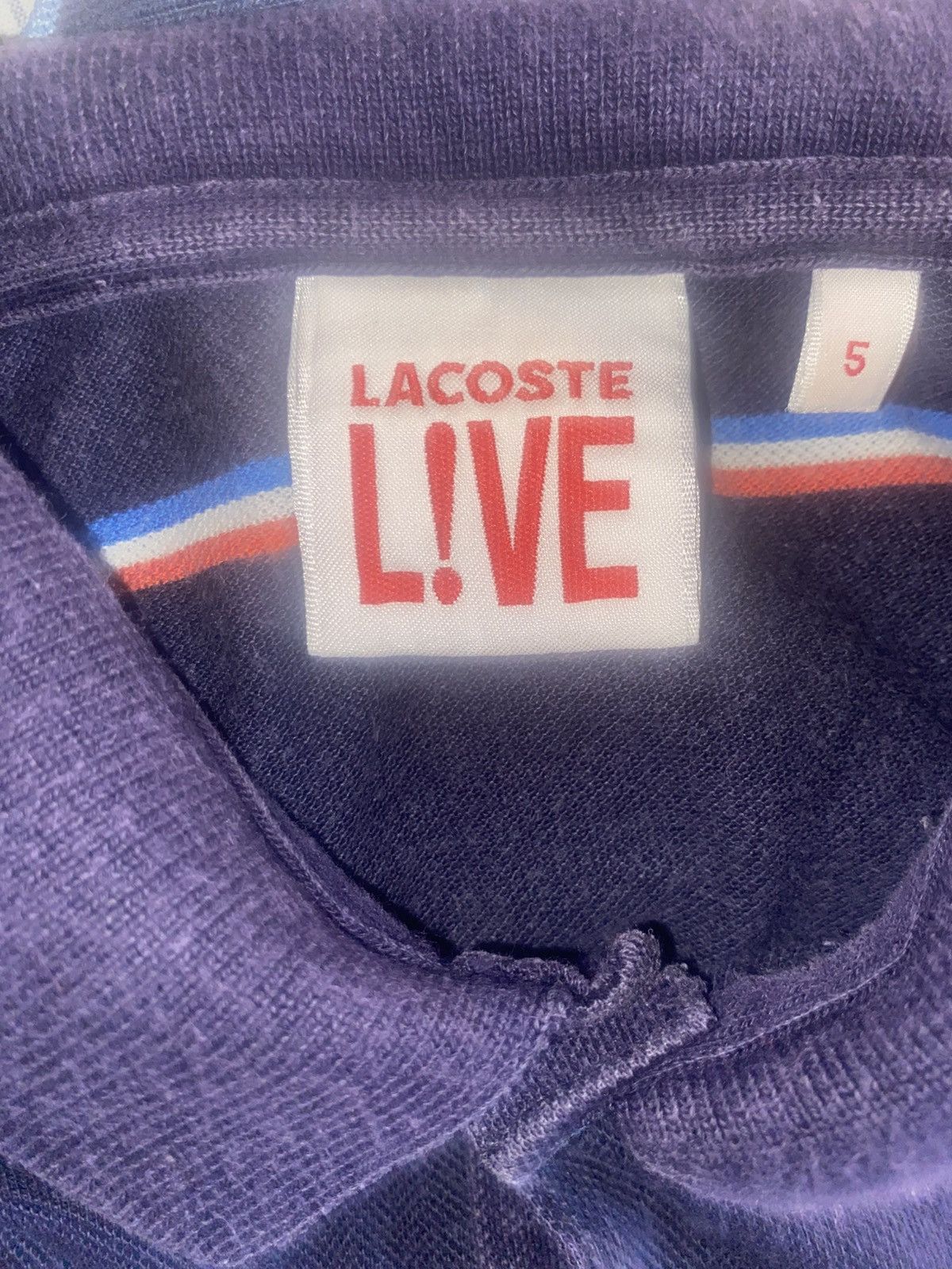 Lacoste × Vintage Lacoste light vintage polo blue Size US L / EU 52-54 / 3 - 4 Thumbnail