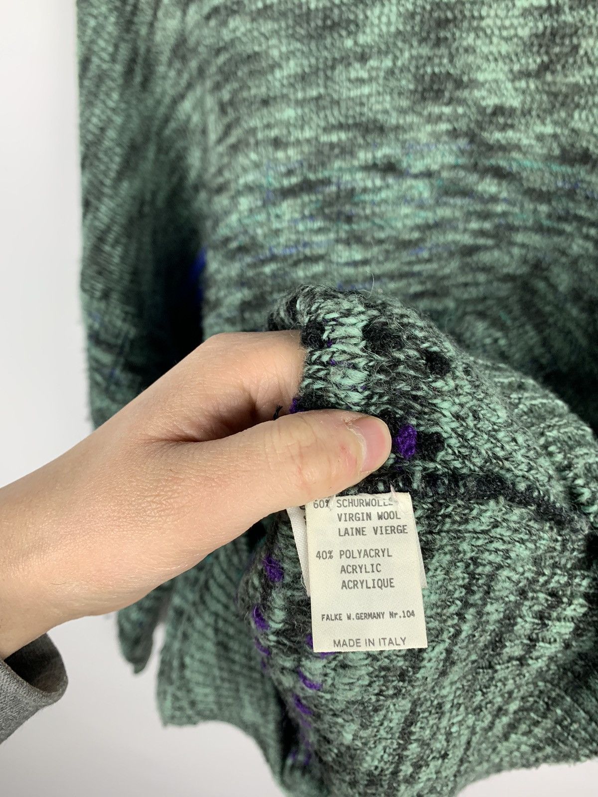 Designer Vintage Hugo Boss Knit Heavyweight Sweater Crewneck 90’s Size US XL / EU 56 / 4 - 4 Thumbnail