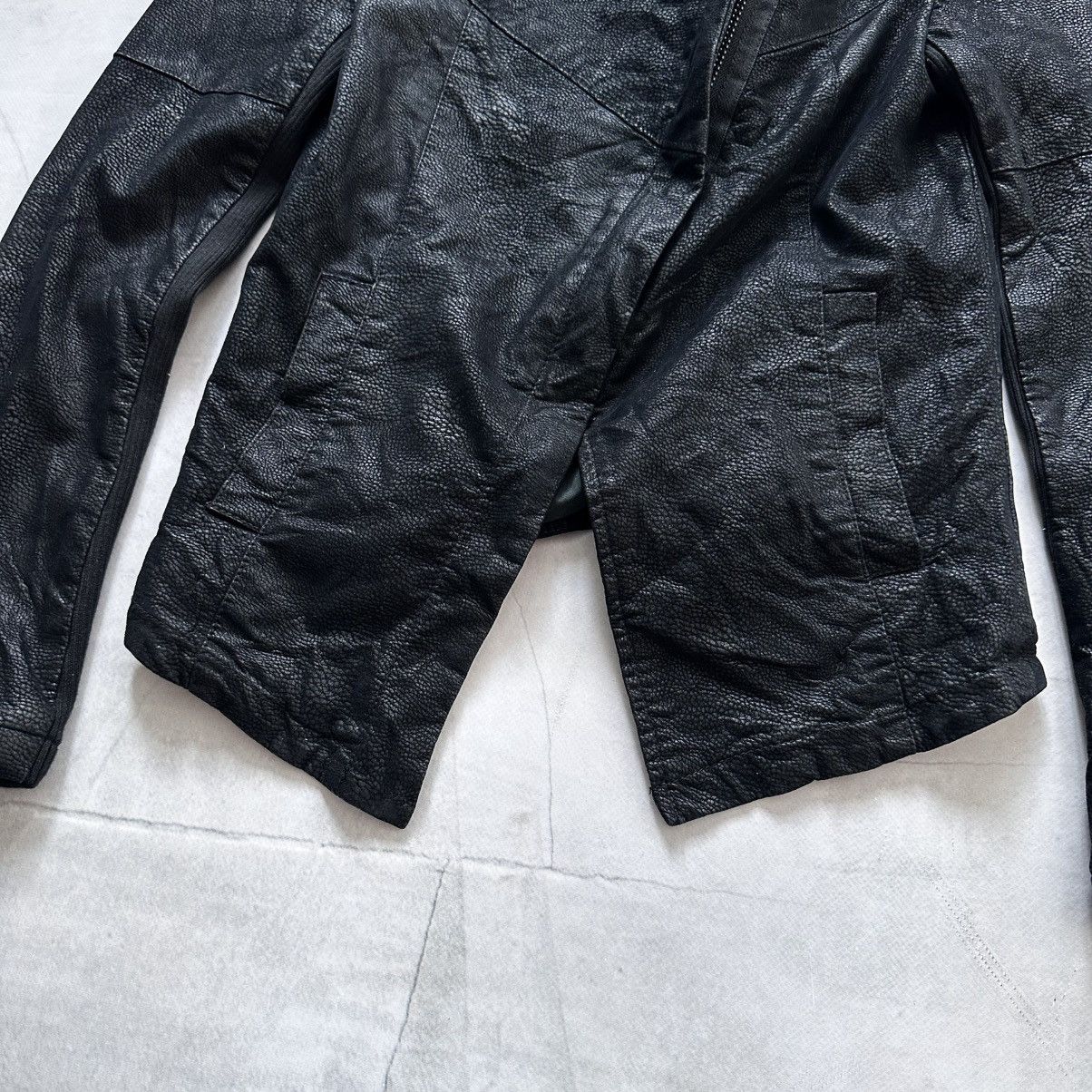 Hysteric Glamour × Undercover Gothic Biker Jacket Side Zip Mad Punk Demeulemeester Vibe Size XS / US 0-2 / IT 36-38 - 13 Thumbnail