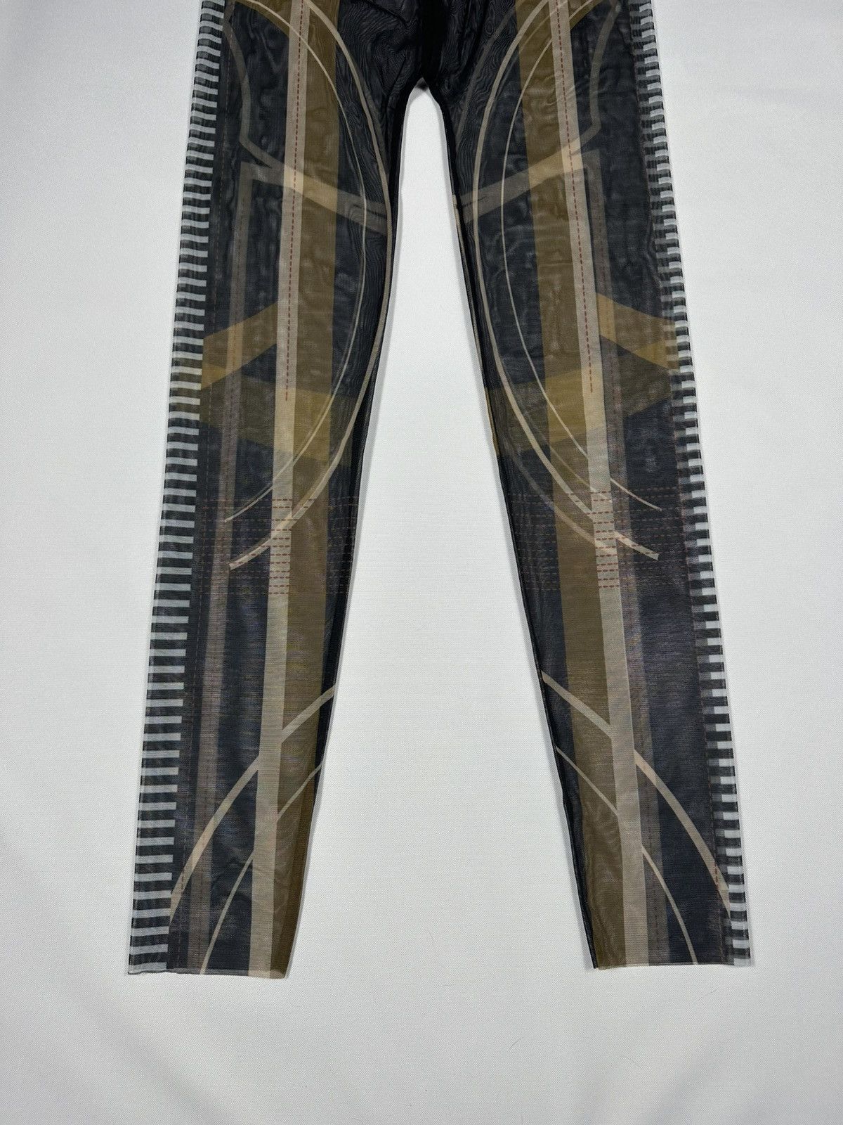 Other Ro’Skinwear Woman Leggings Slim Tatoo Mesh Printed Size 26" / US 2 / IT 38 - 3 Thumbnail