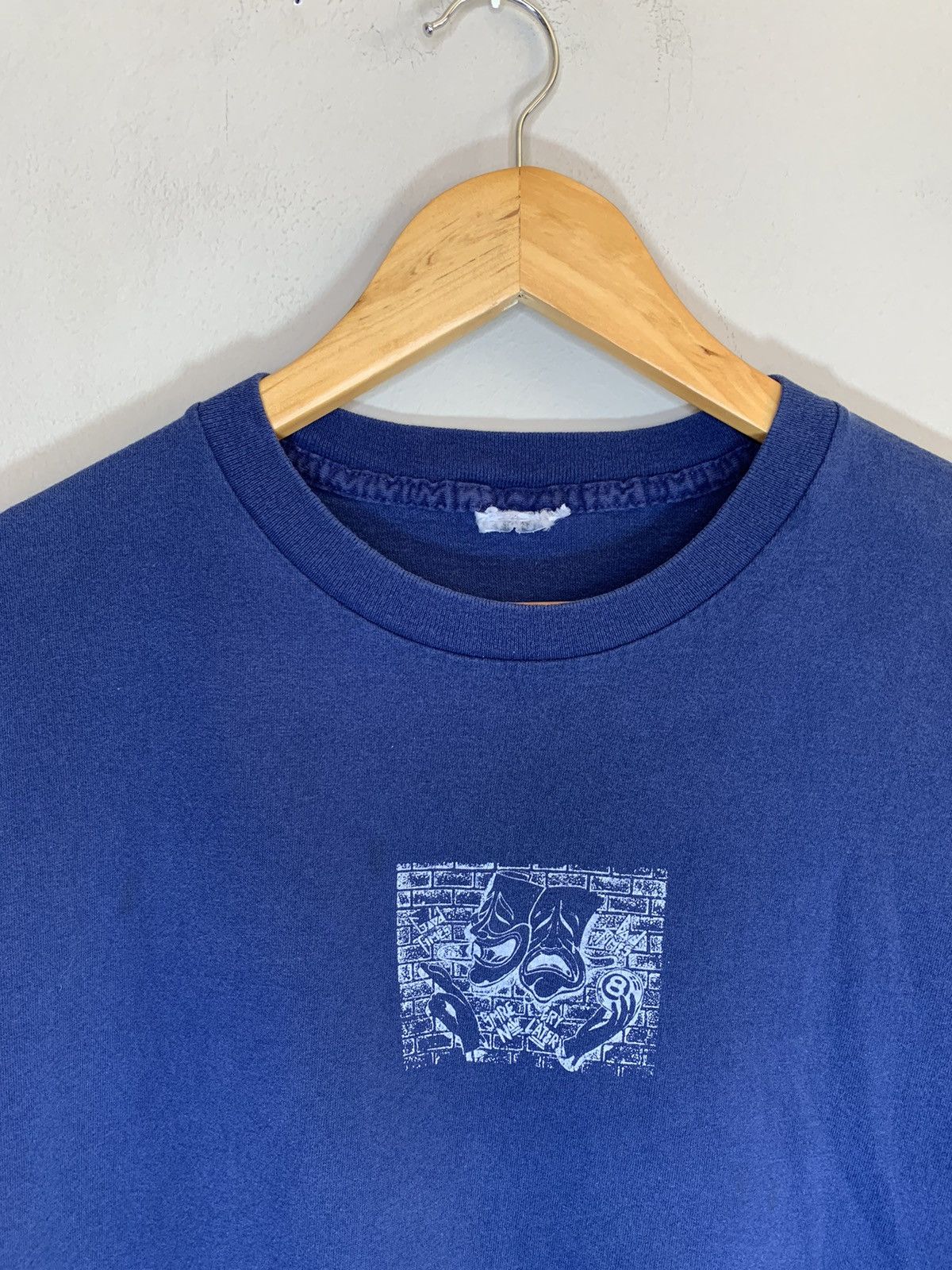 Vintage *RARE* Vintage 90s Smile Now Cry Later Homies Graffiti Shirt Size US L / EU 52-54 / 3 - 4 Thumbnail