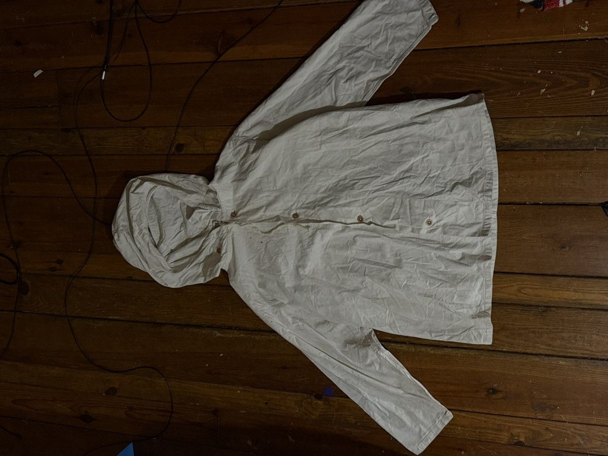 Other 1940 VINTAGE SWEDISH MADE SNOW CAMO SMOCK Size US L / EU 52-54 / 3 - 5 Thumbnail