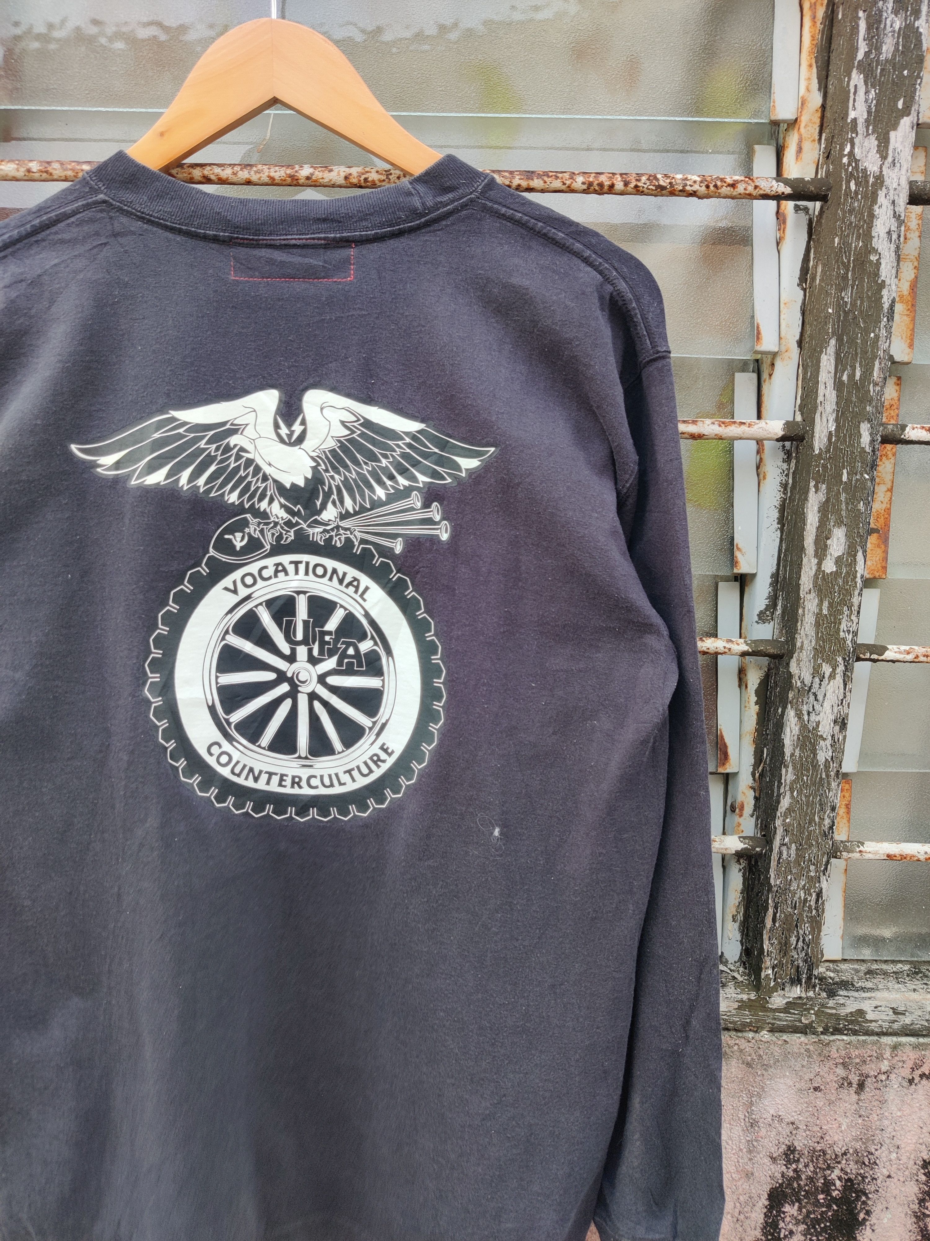 Vintage Vintage Vocational Counterculture UFA Shirt Size US M / EU 48-50 / 2 - 3 Thumbnail