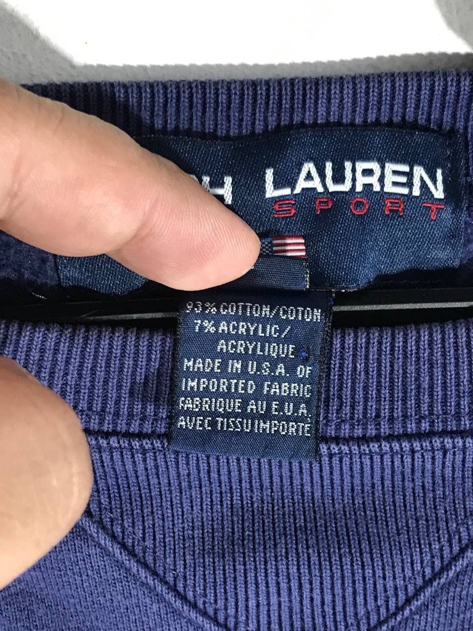 Polo Ralph Lauren × Vintage Vintage polo sport flag American Size US M / EU 48-50 / 2 - 5 Thumbnail