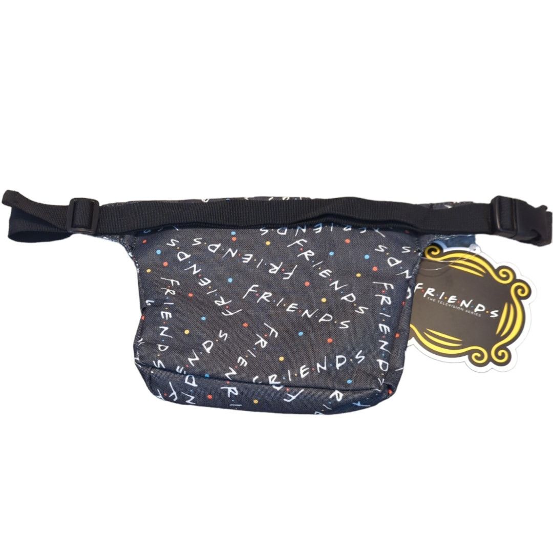 Other FRIENDS Black Logo Adjustable Zipper Fanny Pack Bum Bag NEW Size ONE SIZE - 3 Thumbnail