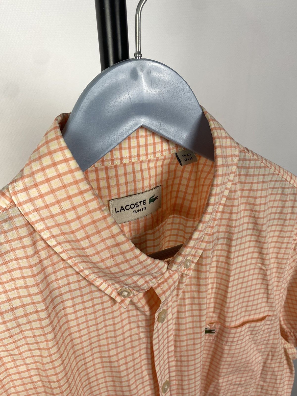 Lacoste × Vintage Vintage 90s Lacoste Oxford short sleeve shirt size M Size US M / EU 48-50 / 2 - 4 Thumbnail