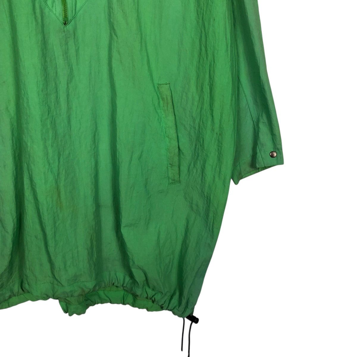 Japanese Brand 80s Heart Beat Club Neon Green Parka Vibration Surf Skate Size US M / EU 48-50 / 2 - 6 Thumbnail