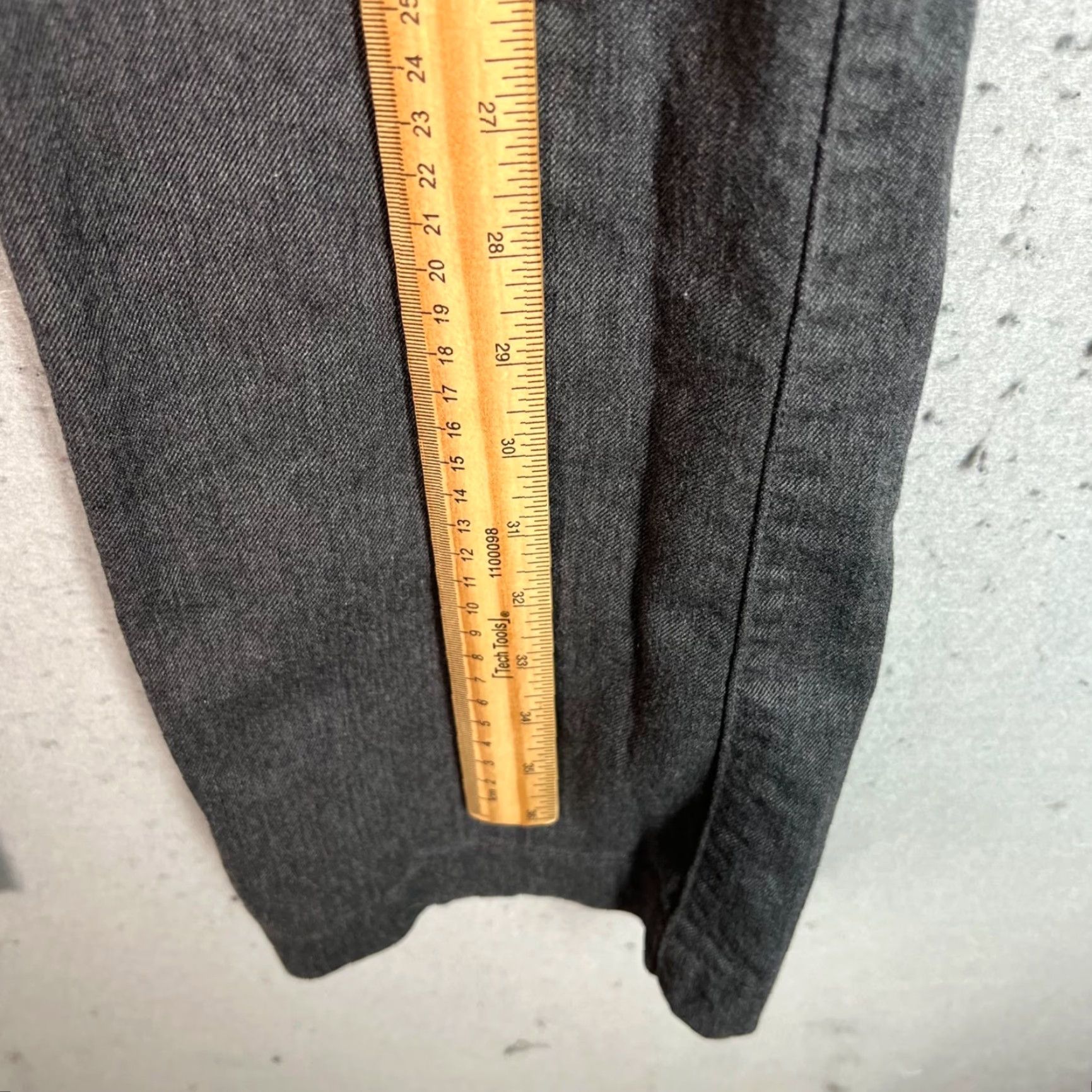 Edwin Edwin Men's Chino Pants Size 29 Gray Straight Leg Cotton Trousers Size US 29 - 6 Thumbnail