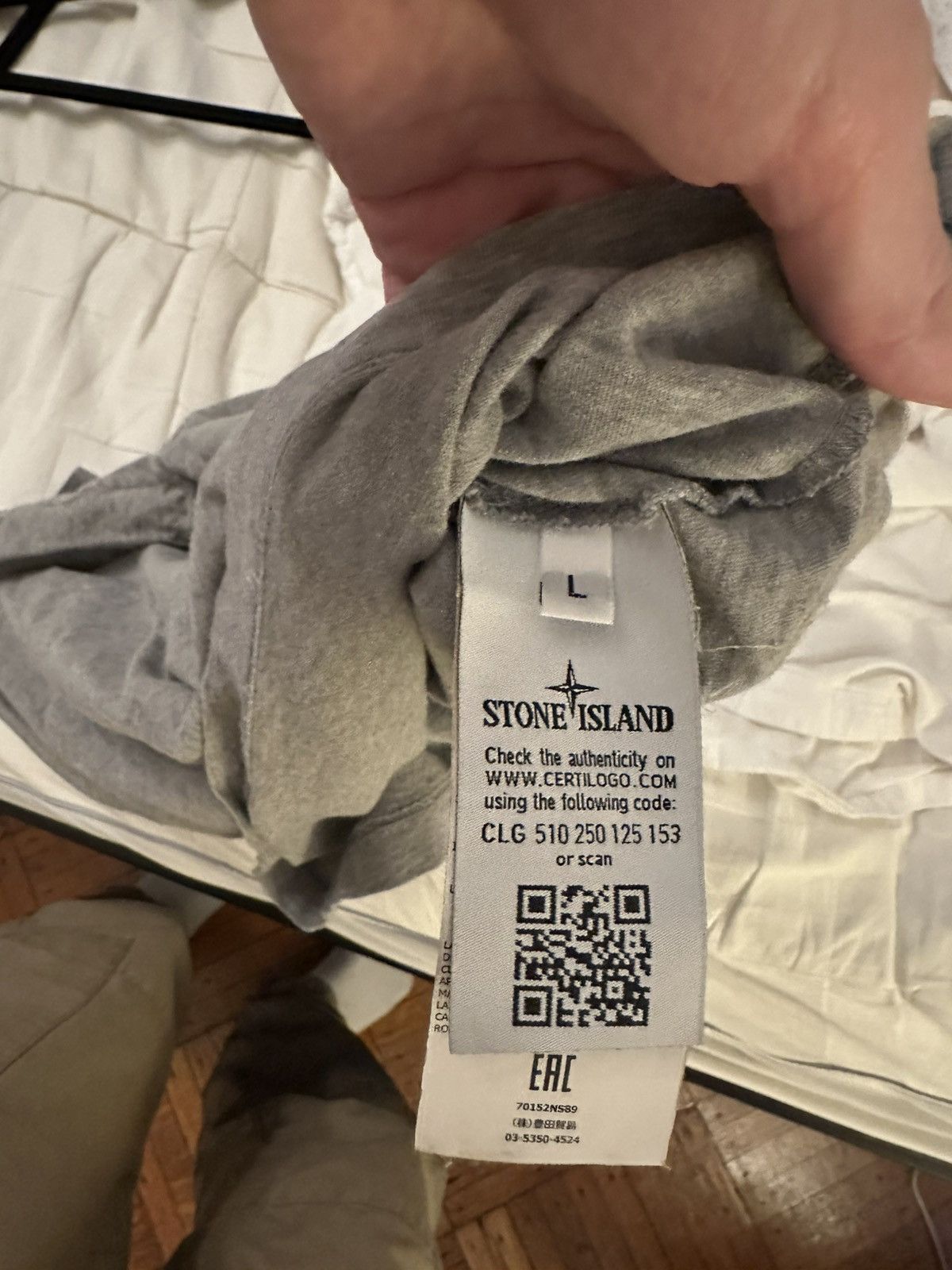 Stone Island Stone Island T-Shirt Size US L / EU 52-54 / 3 - 5 Thumbnail