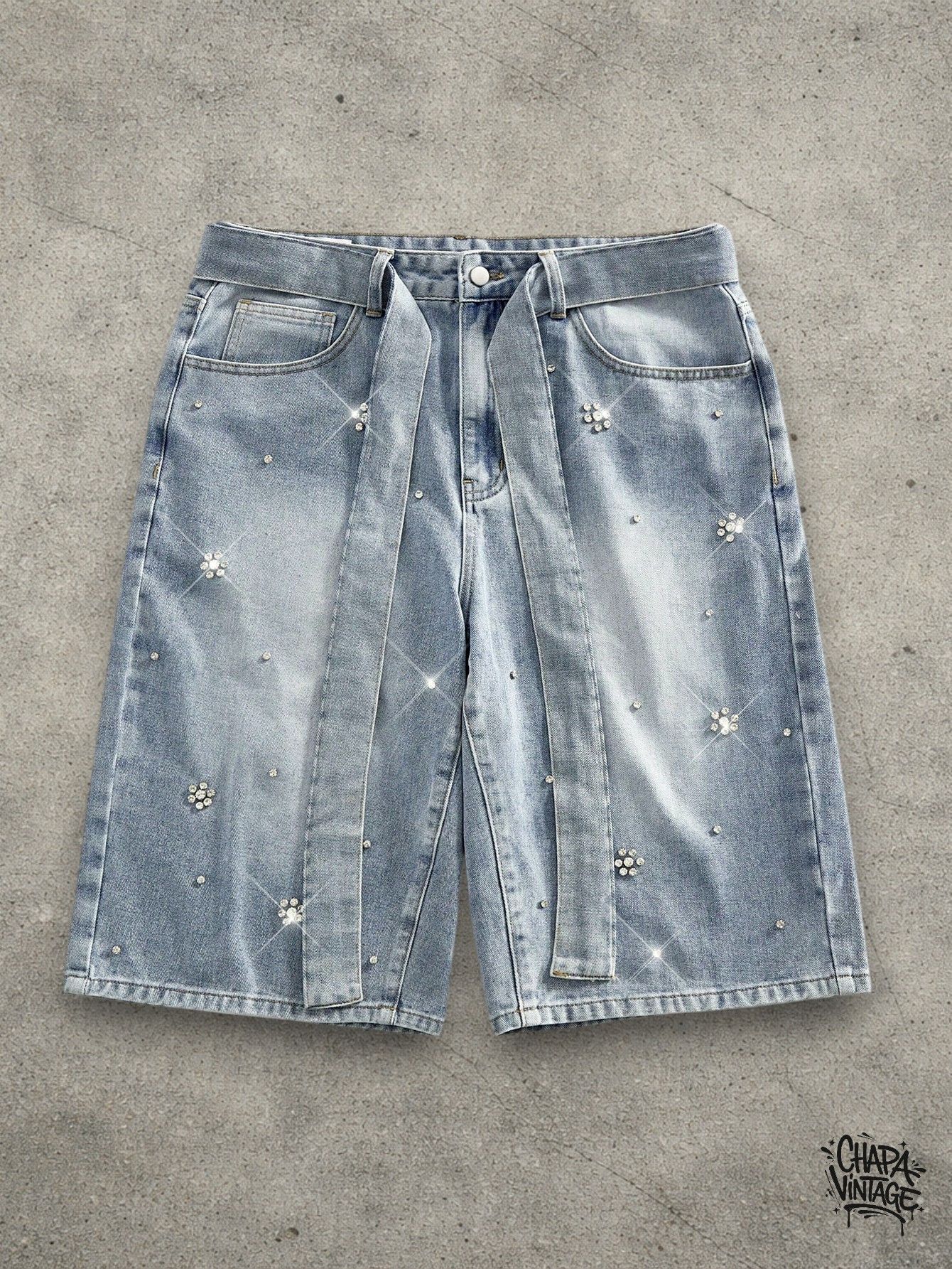 Vintage Fashion jeans shorts Size US 32 / EU 48 - 1 Thumbnail
