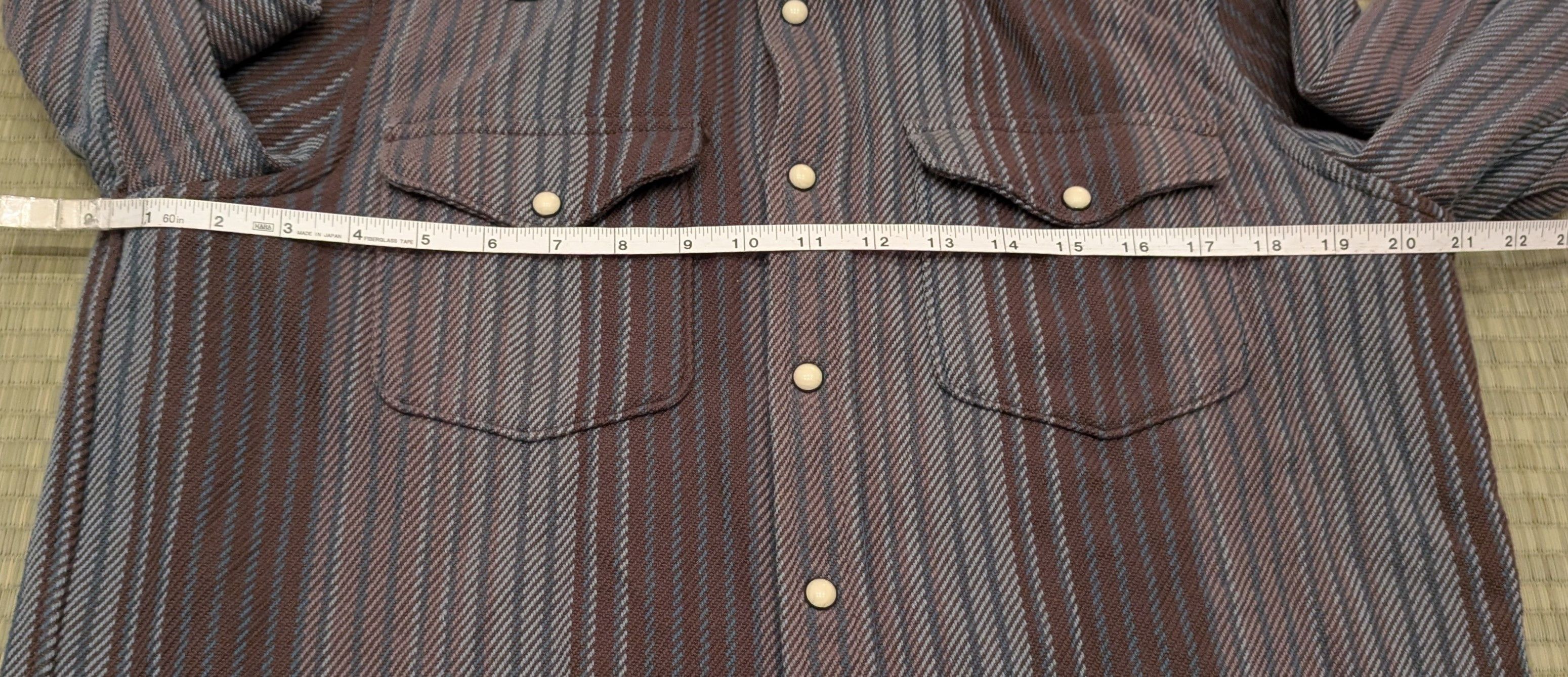 Outerknown Outerknown Blanket Shirt 100% Organic Cotton Snap Button Size US S / EU 44-46 / 1 - 6 Thumbnail