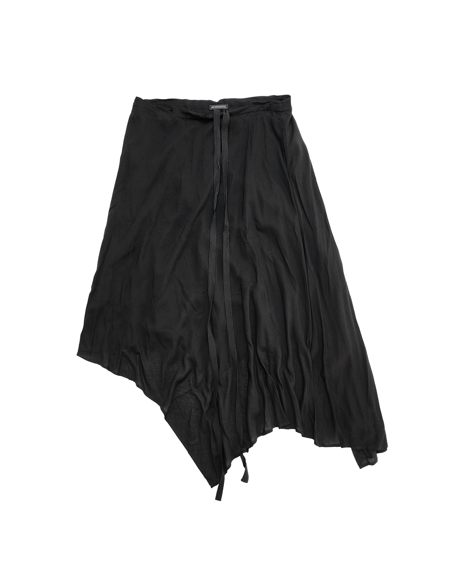 Ann Demeulemeester Ann Demeulemeester Asymmetric Midi Skirt Size 26" / US 2 / IT 38 - 1 Thumbnail