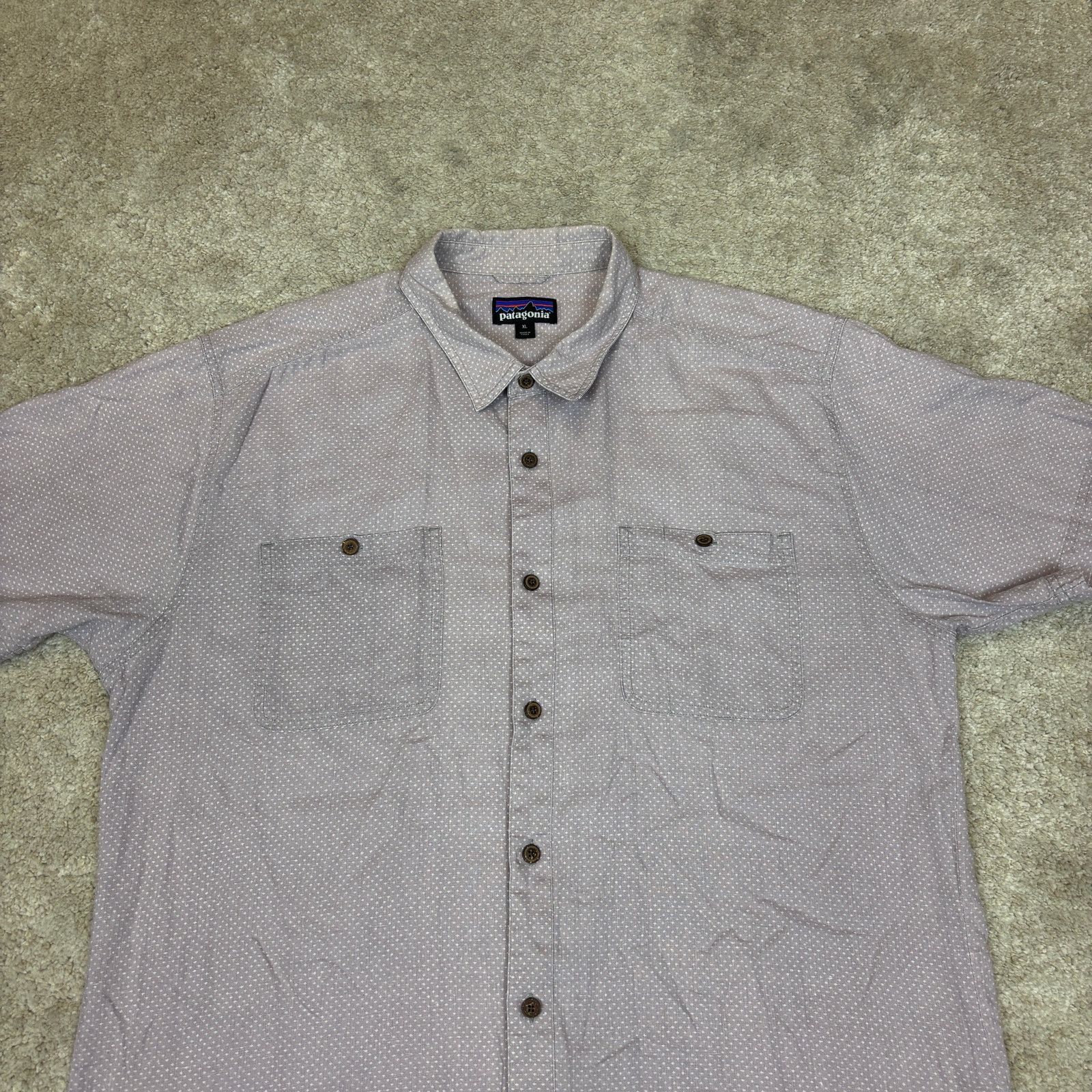 Patagonia Patagonia Back Step Lightweight Hemp Blend Button Down XL Size US XL / EU 56 / 4 - 2 Thumbnail