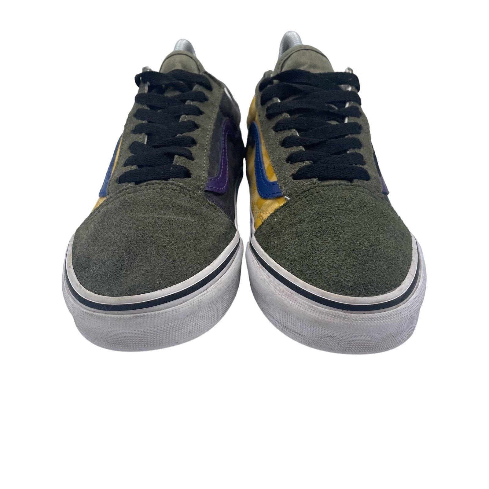 Vans VANS OTW Old Skool Shoes Rally Mix Green Yellow Check 6 7.5 Size US 6 / EU 39 - 3 Thumbnail