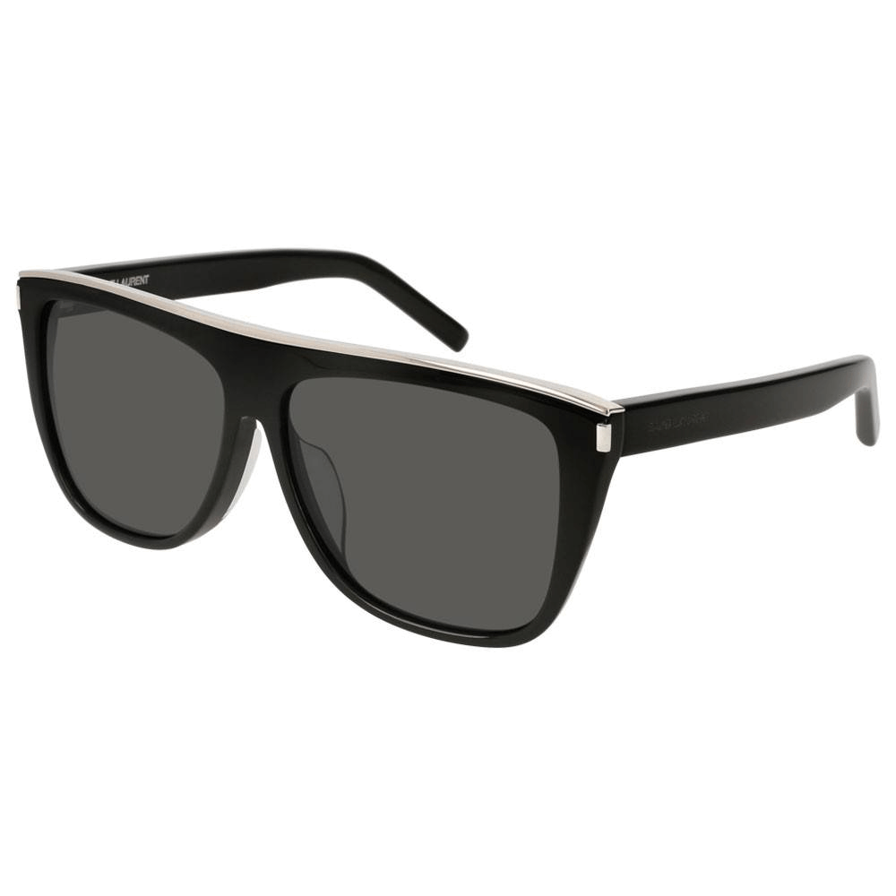 Saint Laurent Paris o1b1hav110924 Size: OS / Thick Flat Top Sunglasses in Black Size ONE SIZE - 2 Thumbnail