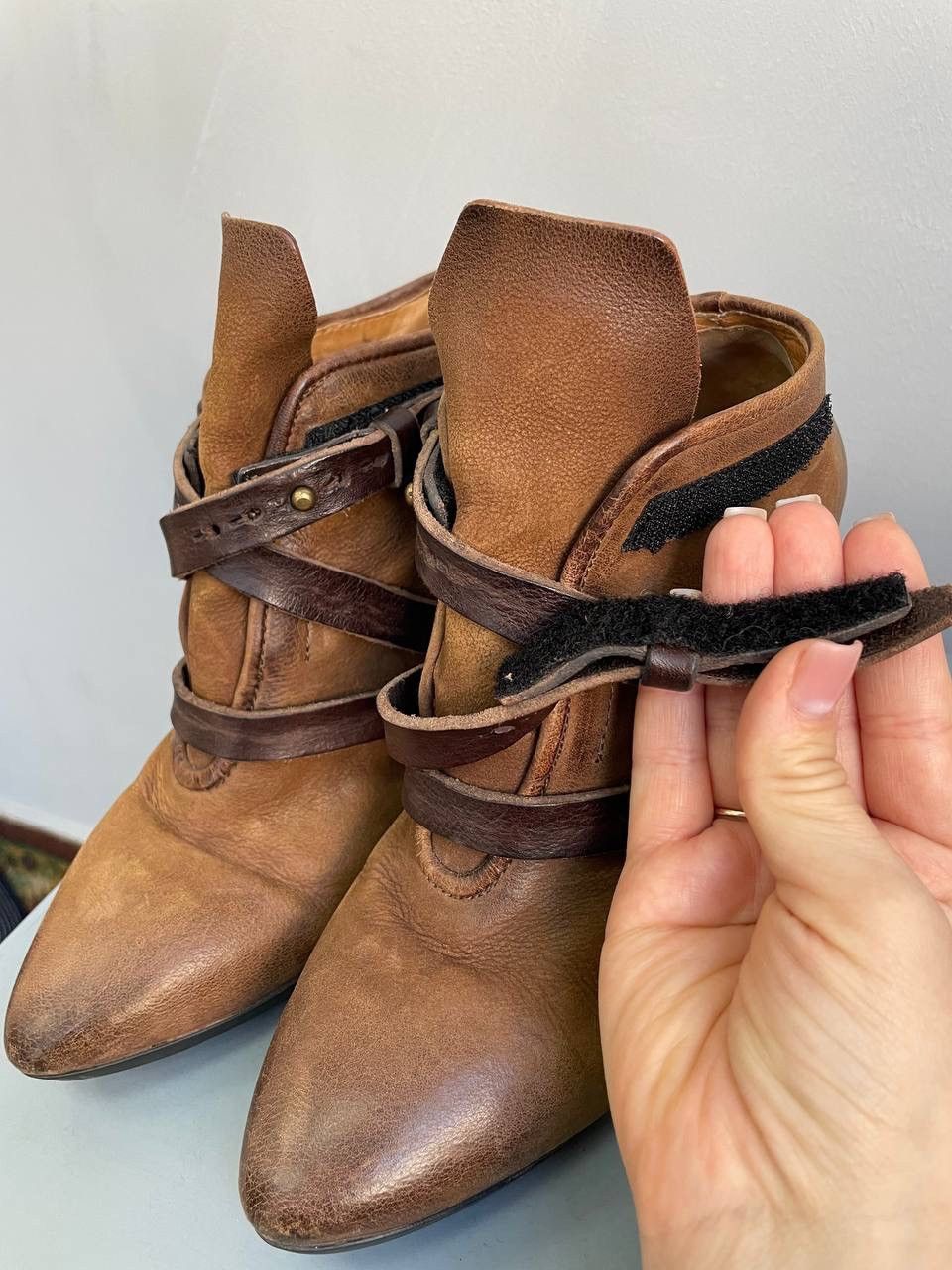 A.S.98 × Leather × Vintage Vintage AS 98 Leather Boots Airstep Brown Archival Punk Size US 8 / IT 38 - 7 Thumbnail