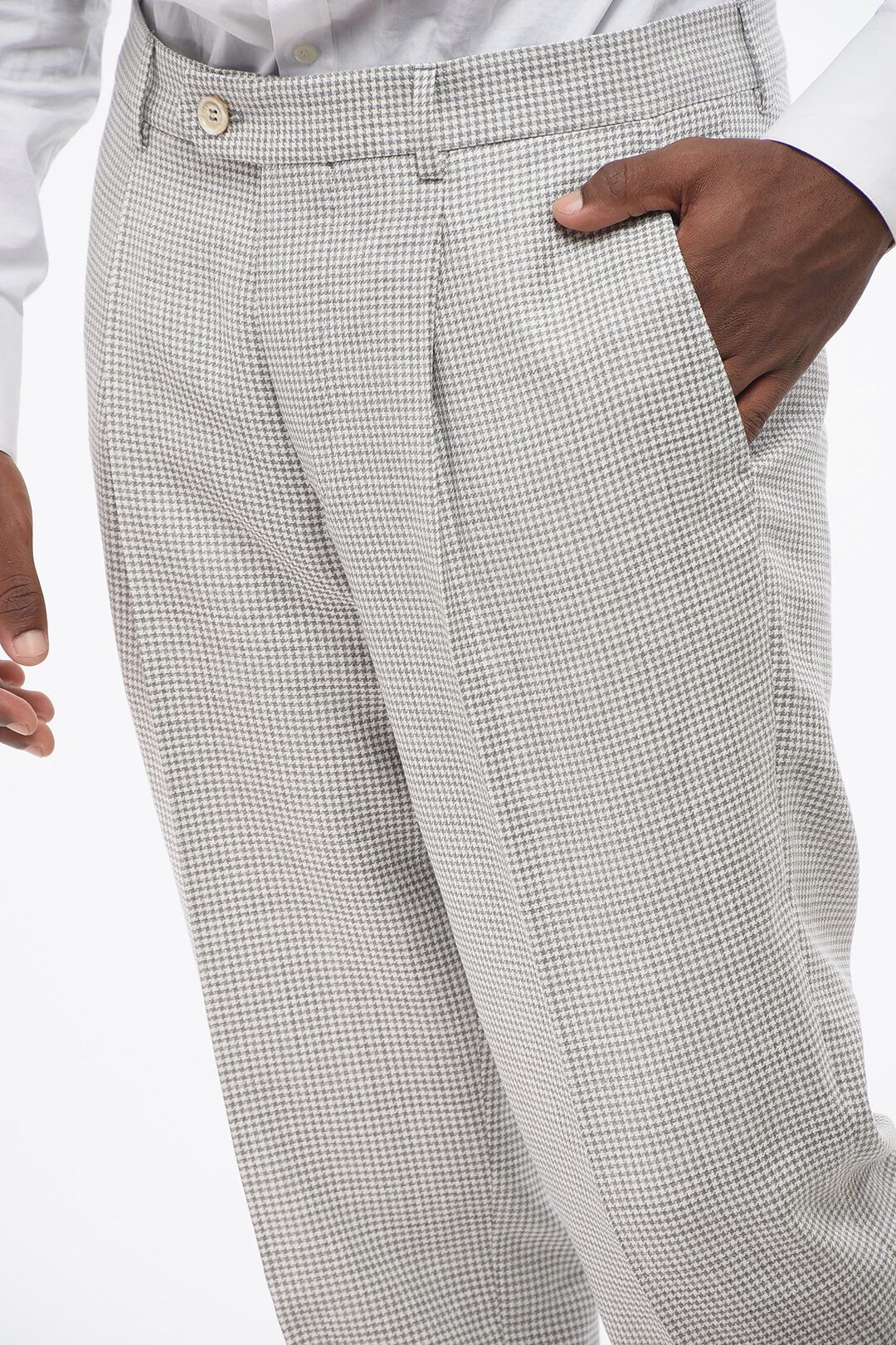 Brunello Cucinelli og1mm0725 Double-breasted Wool Blend Suit in Grey Size US S / EU 44-46 / 1 - 9 Thumbnail