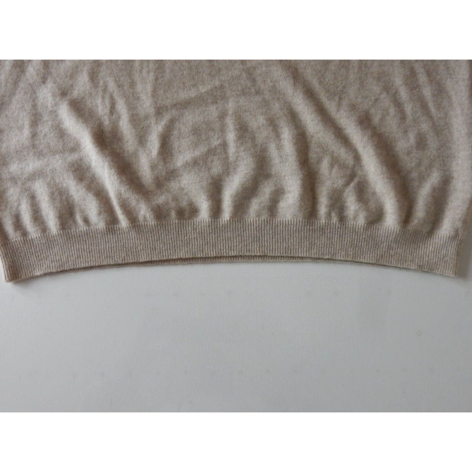 Vintage VINTAGE Davide Cenci Cashmere Vest Men 4XL Beige Italy Men Size US XXL / EU 58 / 5 - 2 Thumbnail
