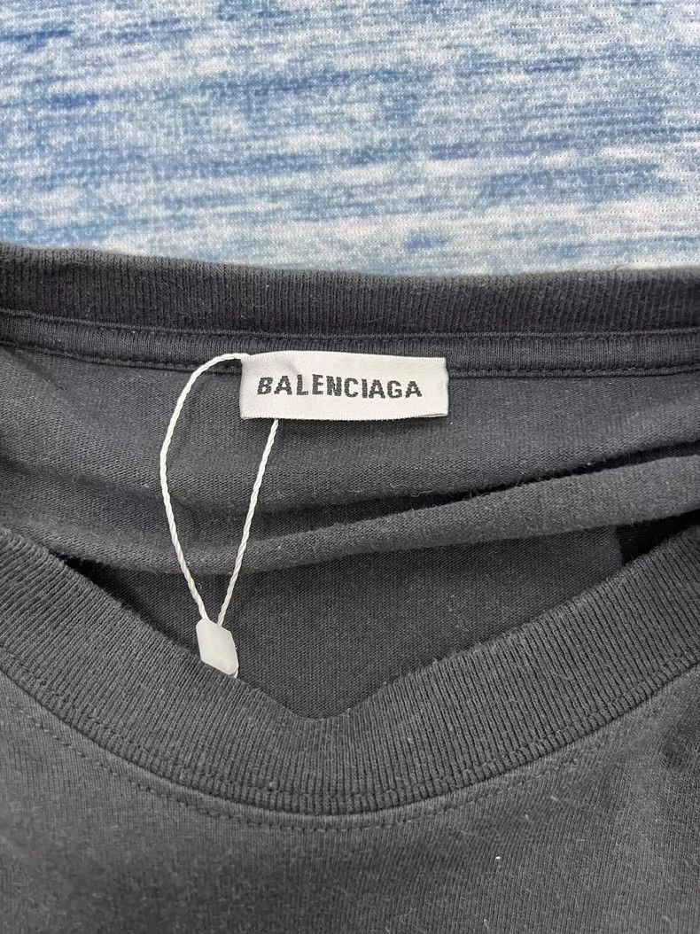Balenciaga Balenciaga Short-sleeved shirt with printed logo fake coll Size US S / EU 44-46 / 1 - 2 Thumbnail