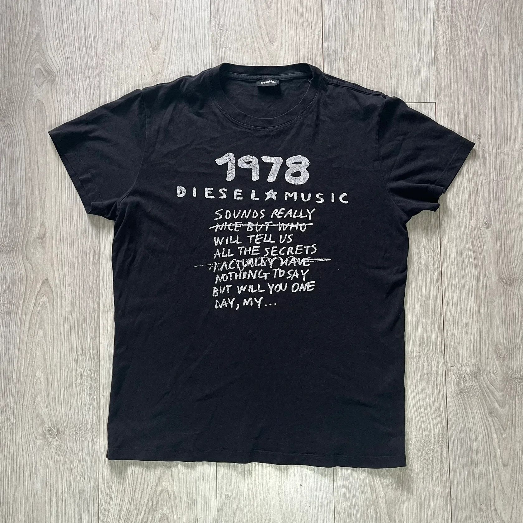 Diesel Diesel Music 1978 Tee Size US M / EU 48-50 / 2 - 1 Thumbnail