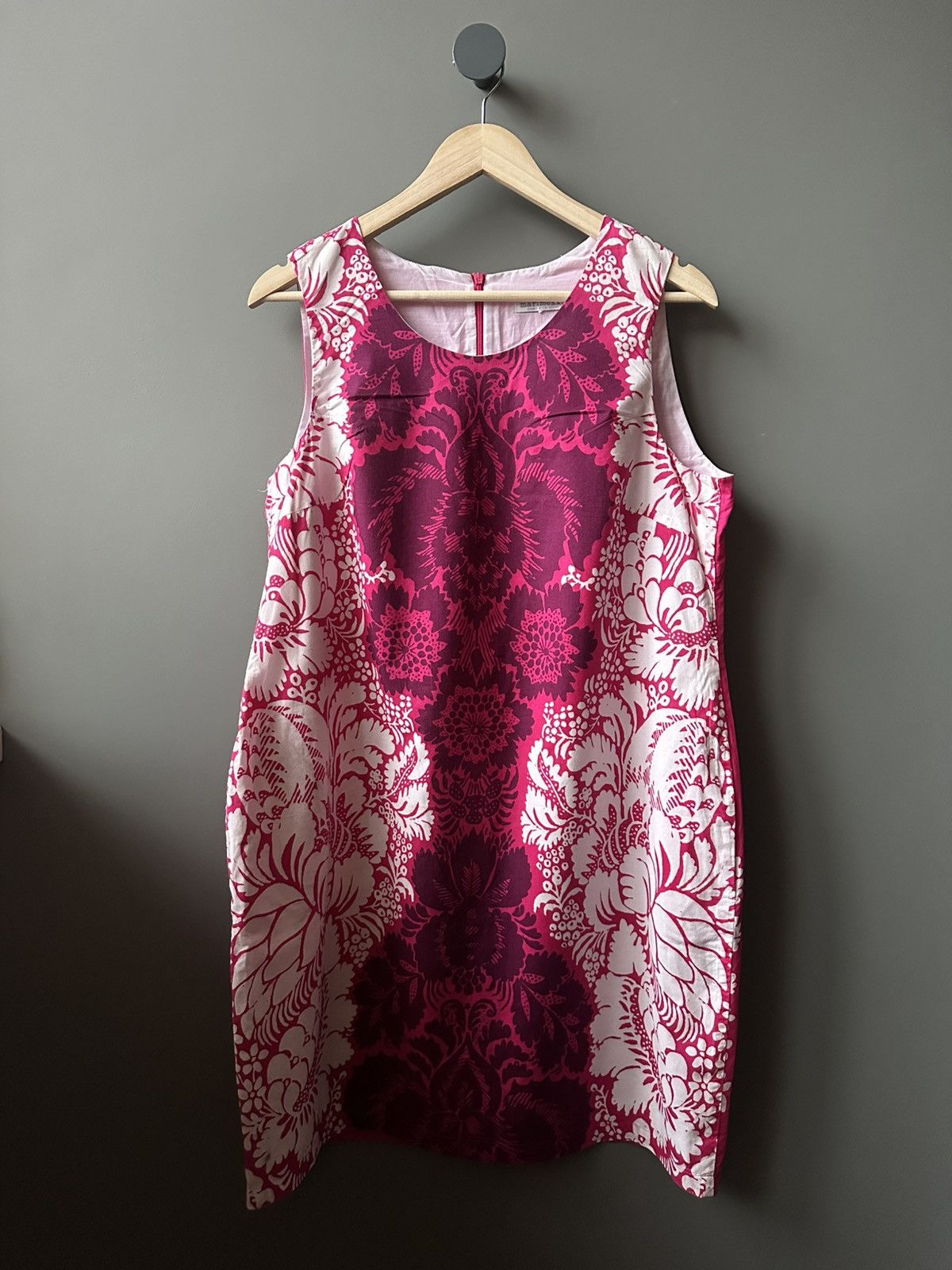 Marimekko Marimekko Samu-Jussi Koski Sleeveless Floral Dress Size 44 Size L / US 10 / IT 46 - 1 Thumbnail