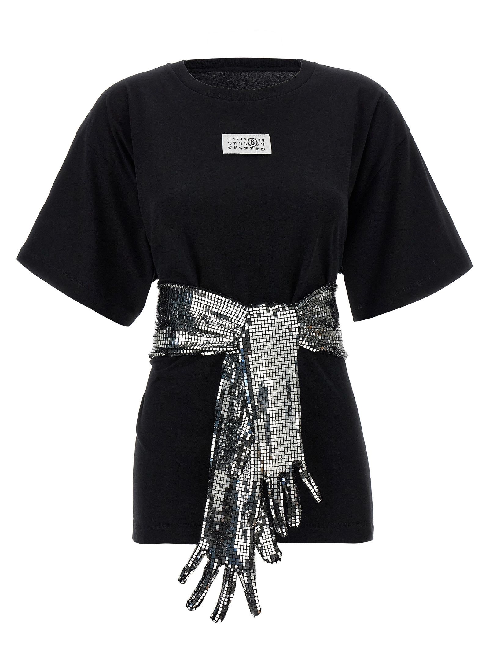 Maison Margiela Sequin Gloves T-Shirt Size XS / US 0-2 / IT 36-38 - 1 Thumbnail