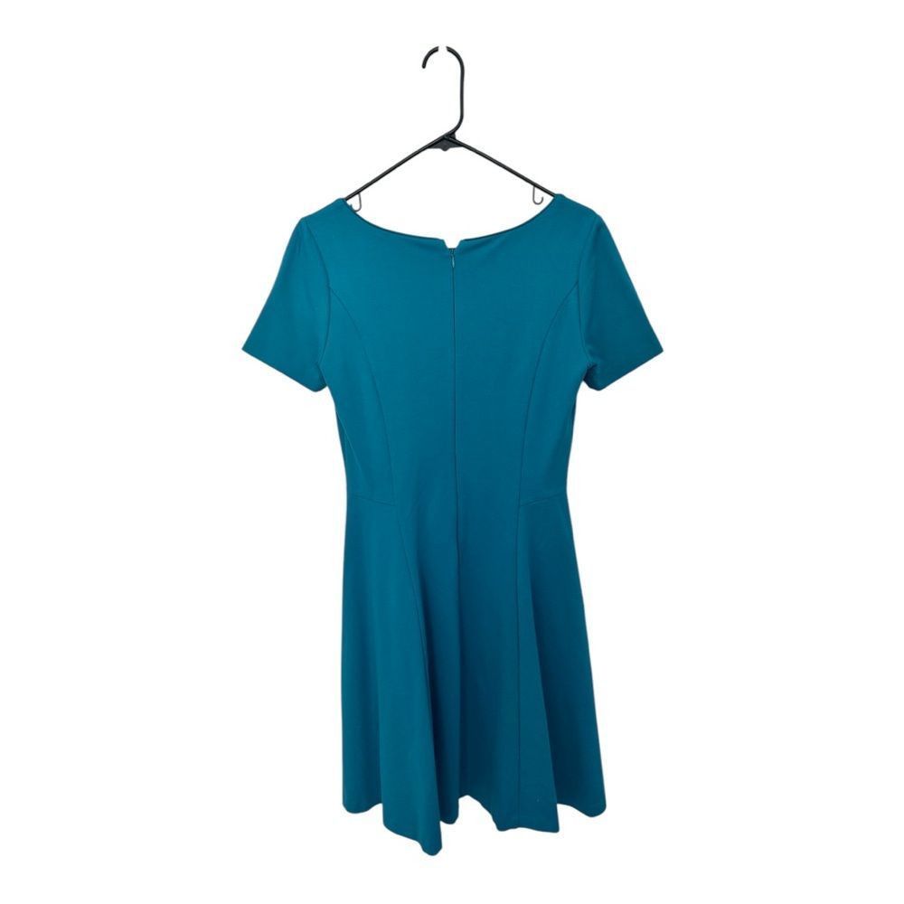 White House Black Market SZ S blue fit and flare dress - crrs.pl