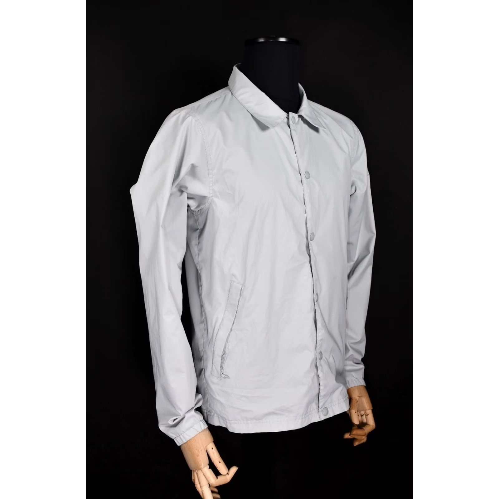 The North Face The North Face The North Face South Korea IC Windwall Coach Jacket Men S Gray Logo Lightweight Regular Size S Jacket Mens Size US S / EU 44-46 / 1 - 4 Thumbnail