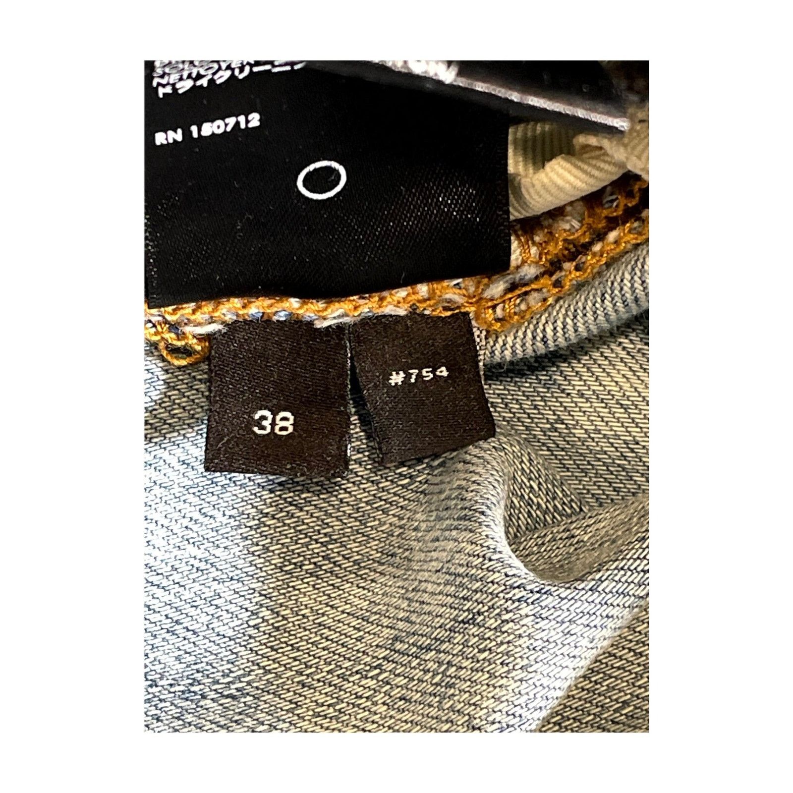 Amiri Amiri "MX2 Paisley Patch" Light Wash & Brown Jeans Size US 38 / EU 54 - 7 Thumbnail