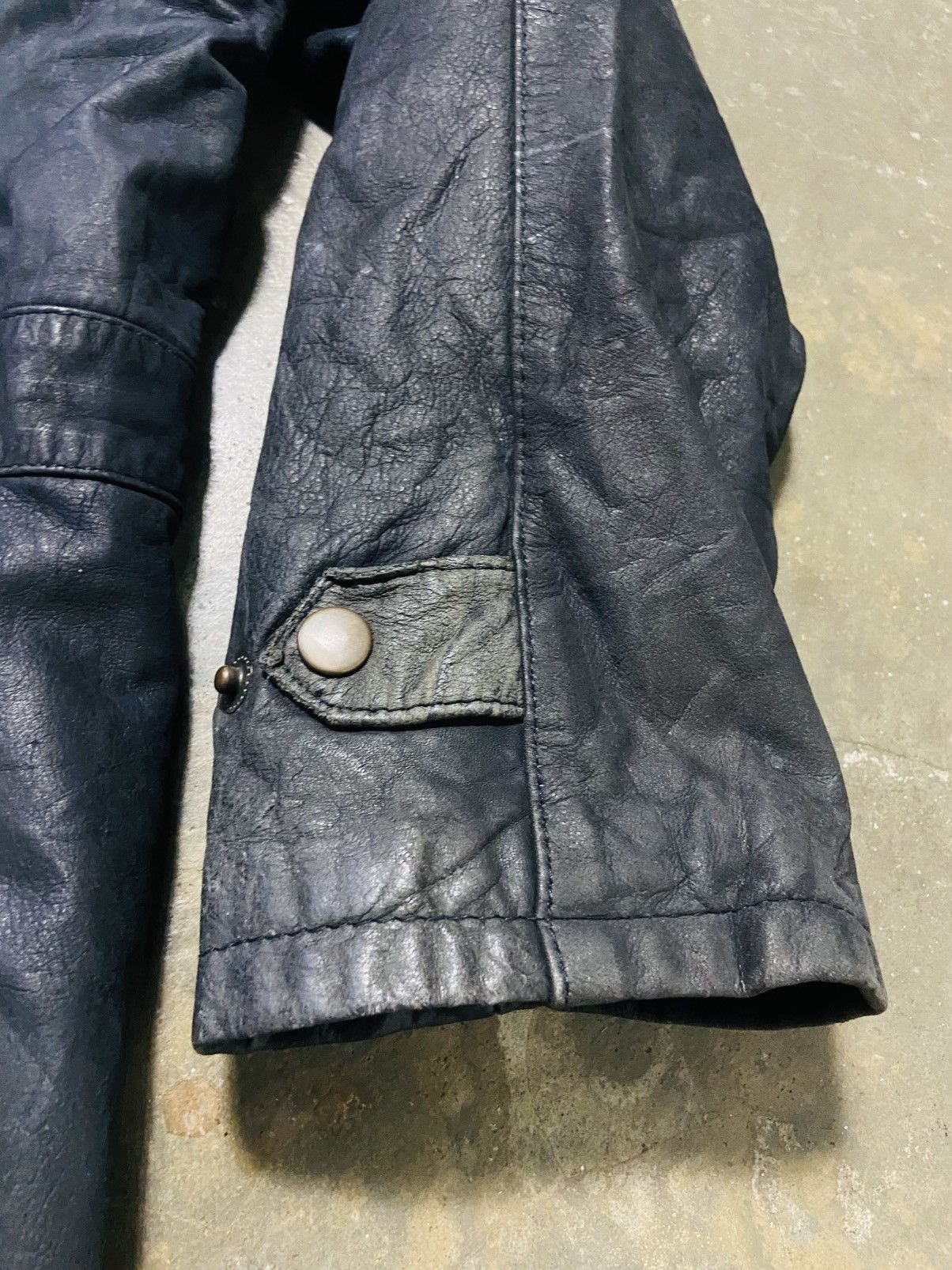 Genuine Leather US Air Force Sky Bombers Parka Leather Jacket Size US XL / EU 56 / 4 - 5 Thumbnail