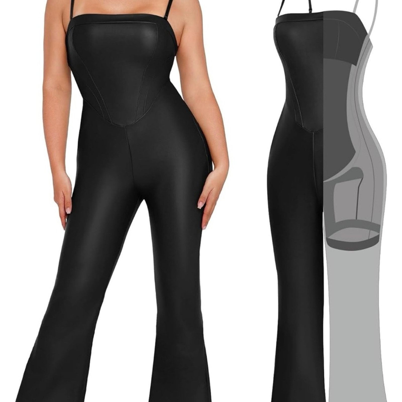 Other Popilush NWT jumpsuit size Small Size 26" / US 2 / IT 38 - 1 Thumbnail