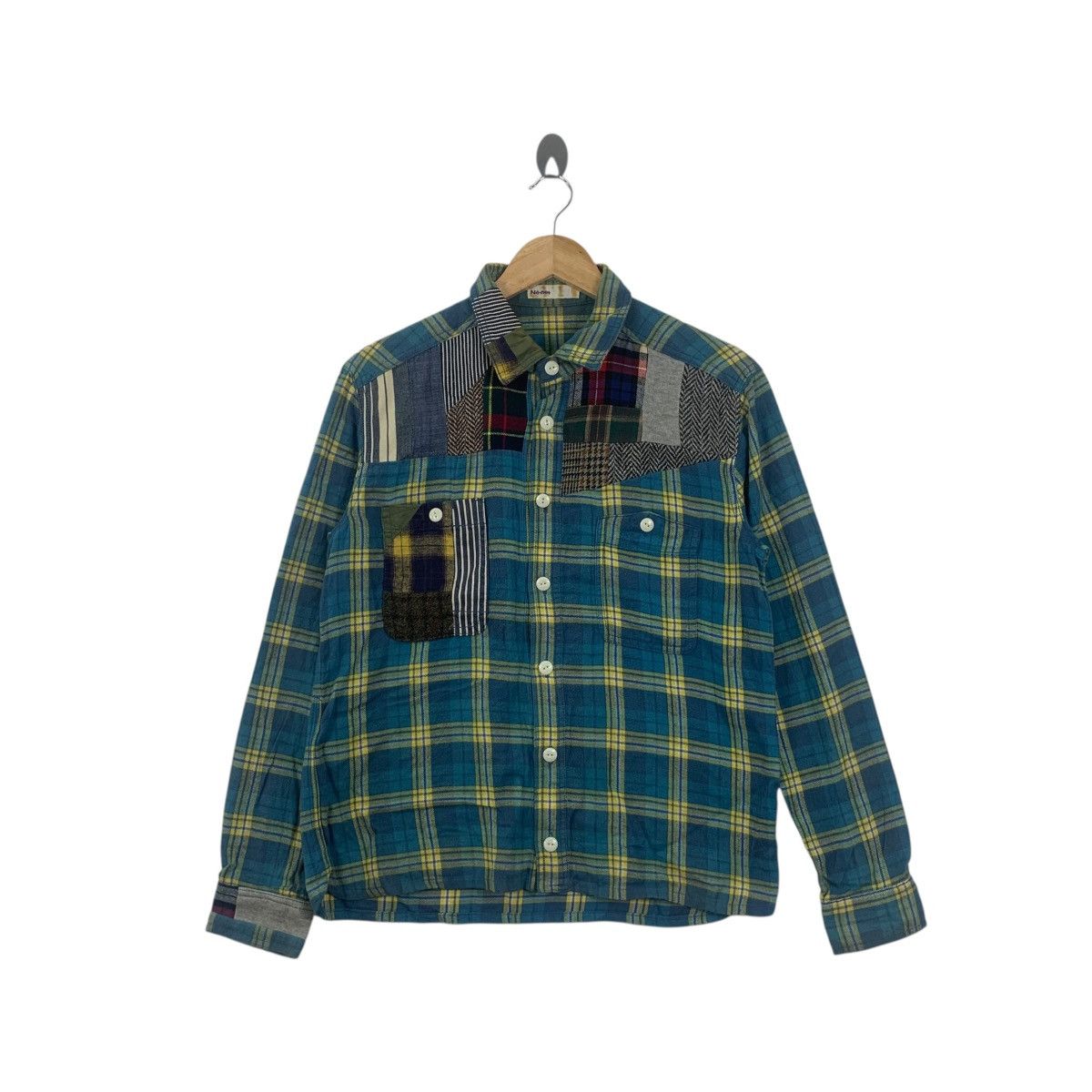 Issey Miyake Vintage ISSEY MIYAKE NE-NET Collection Patchwork Casual Tee Size S / US 4 / IT 40 - 1 Thumbnail