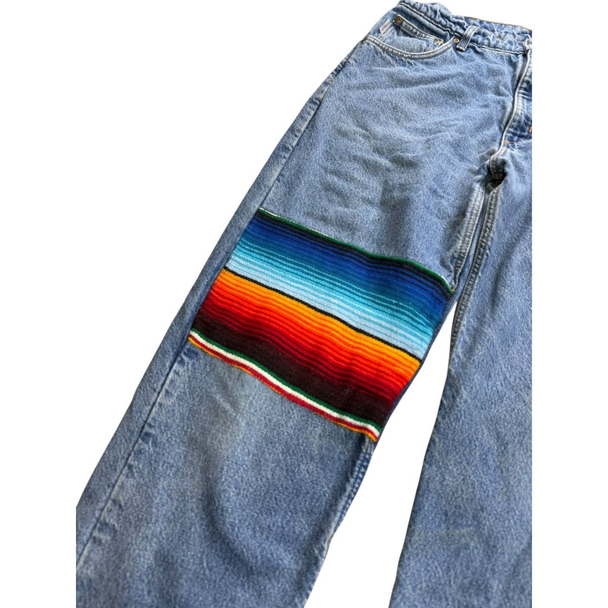 Carhartt Carhartt Jeans Custom Serape Patch Denim Workwear Pants Size US 34 / EU 50 - 2 Thumbnail